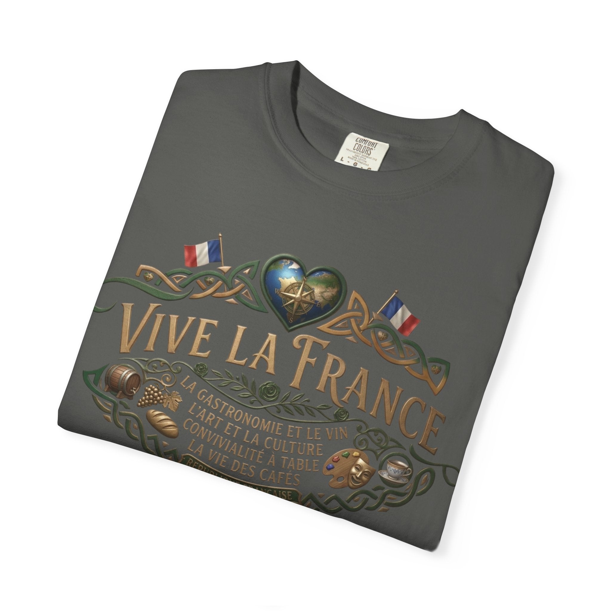 Vive La France T-Shirt — Vintage French Travel Graphic Tee