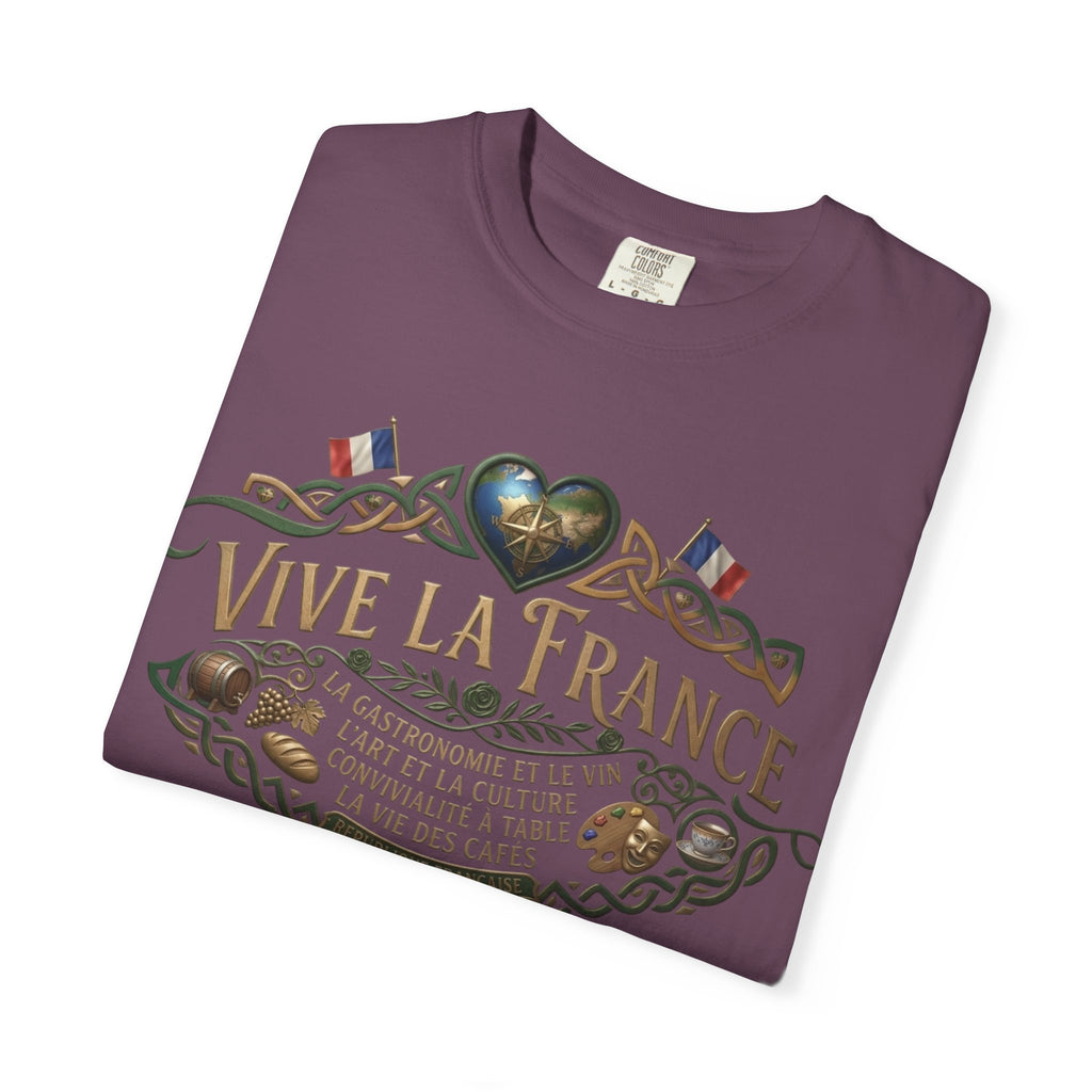 Vive La France T-Shirt — Vintage French Travel Graphic Tee