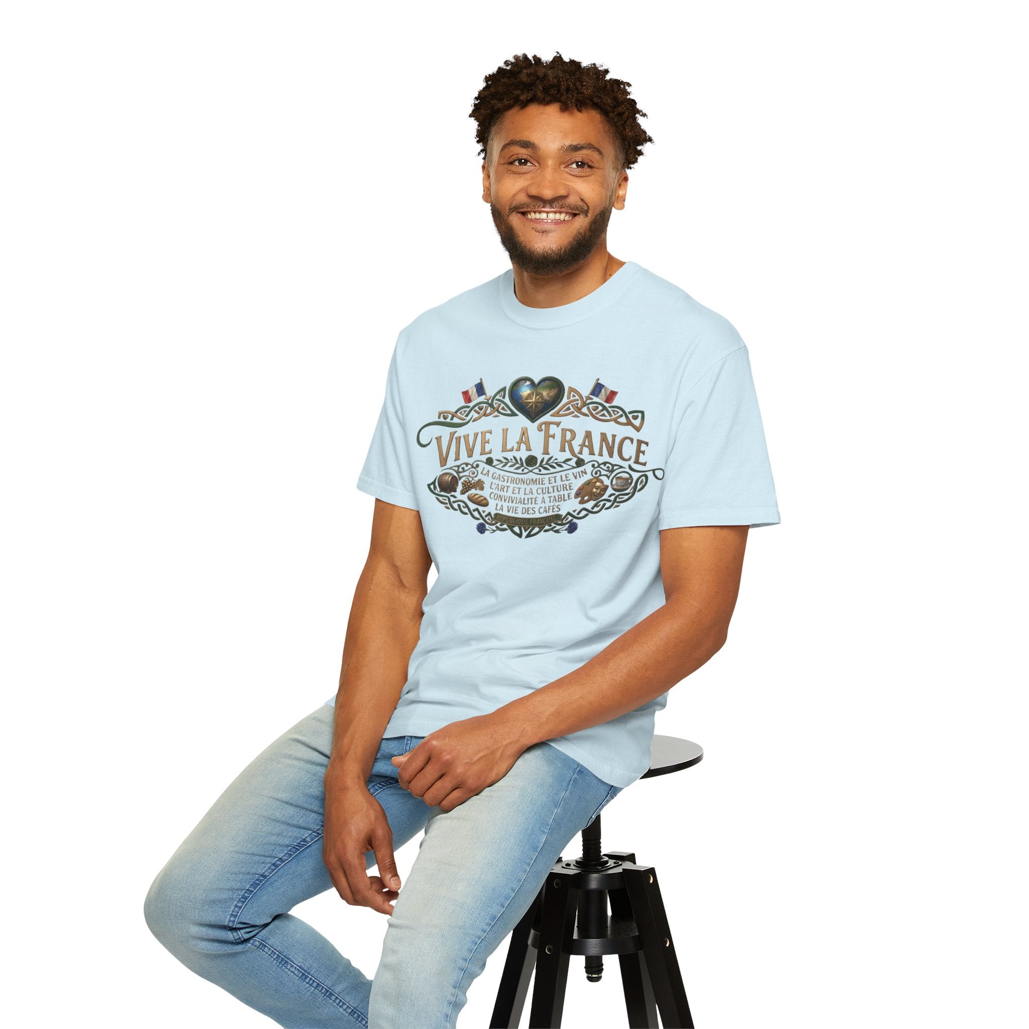 Vive La France T-Shirt — Vintage French Travel Graphic Tee