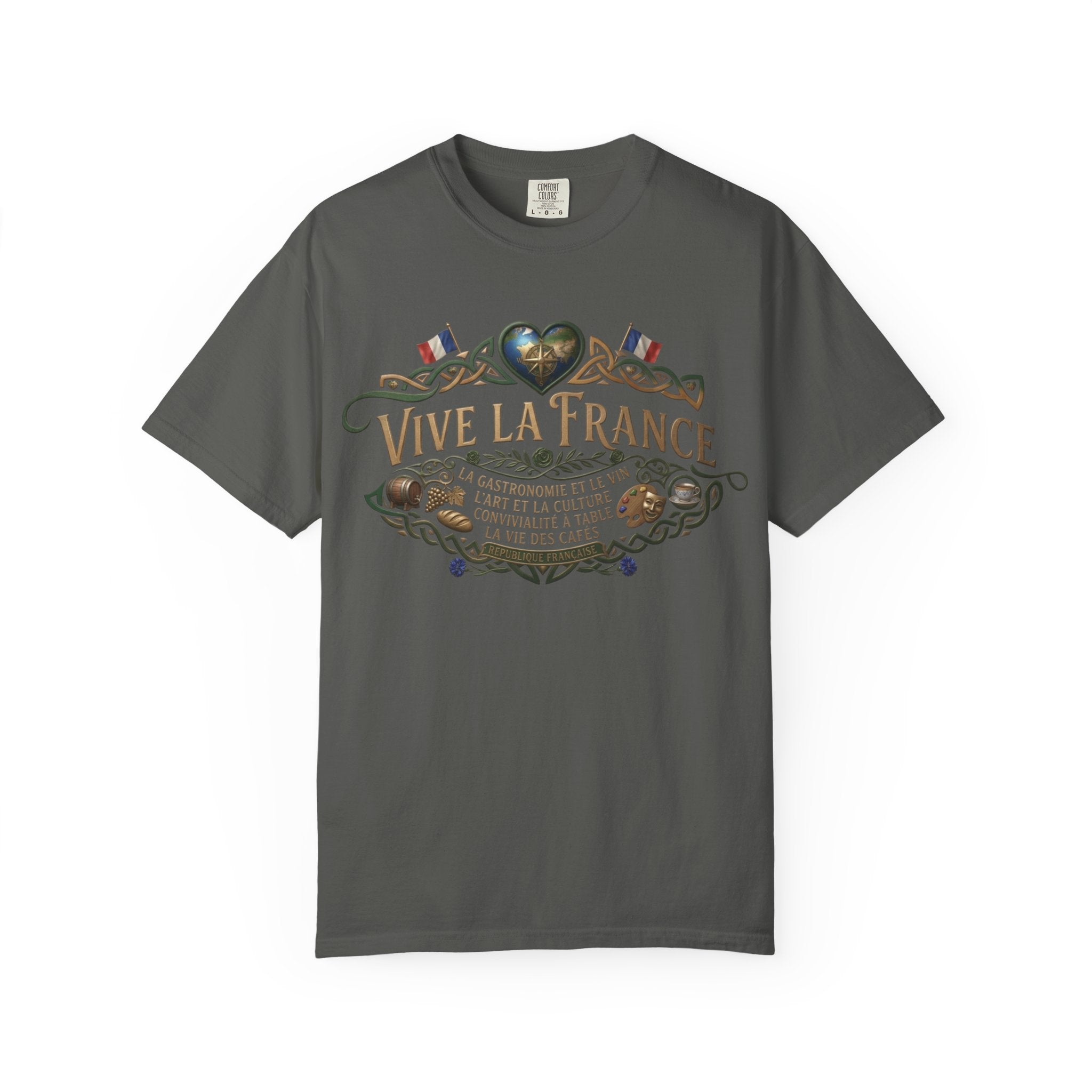 Vive La France T-Shirt — Vintage French Travel Graphic Tee