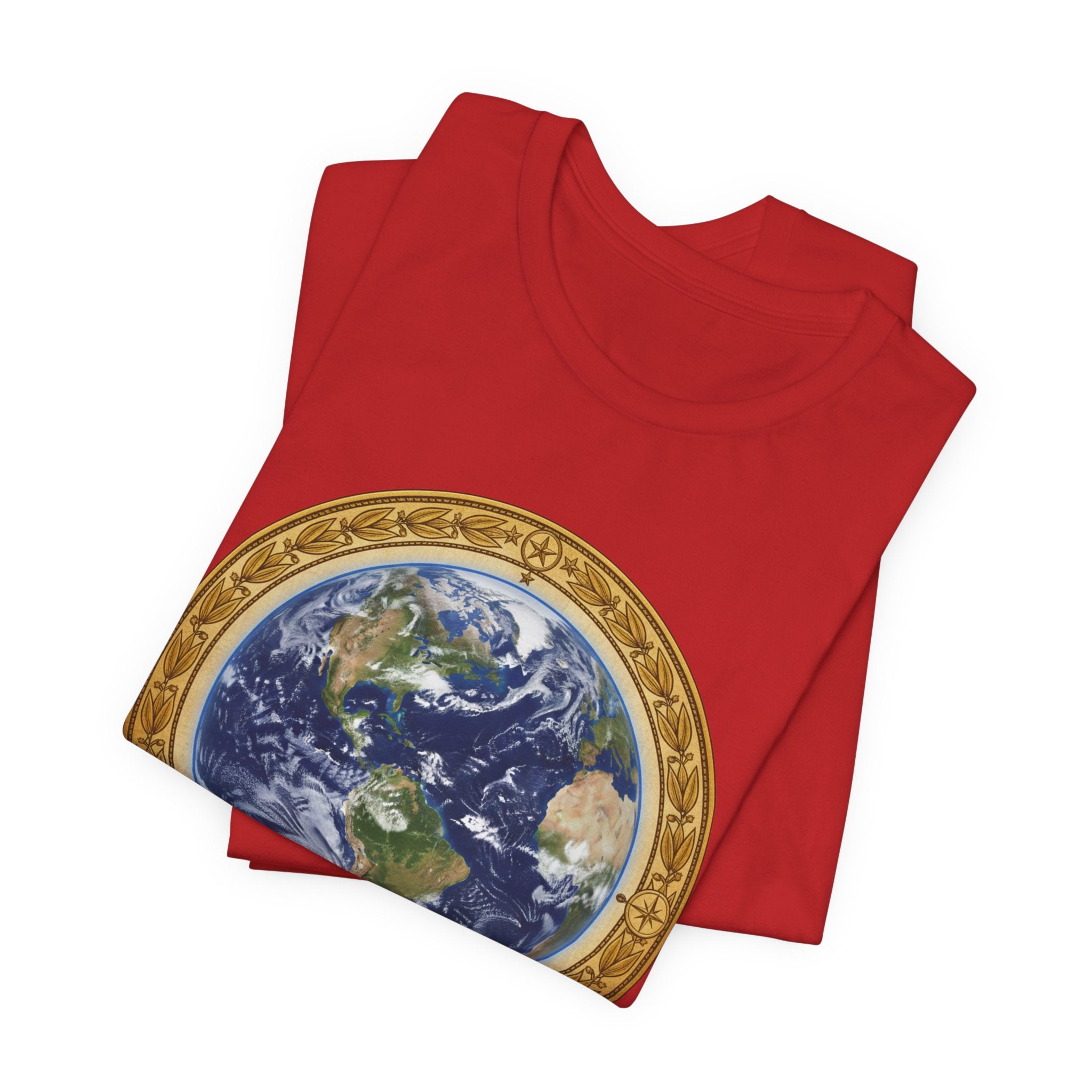 Earth Medallion T‑Shirt – Terra Nova Globe Graphic Tee
