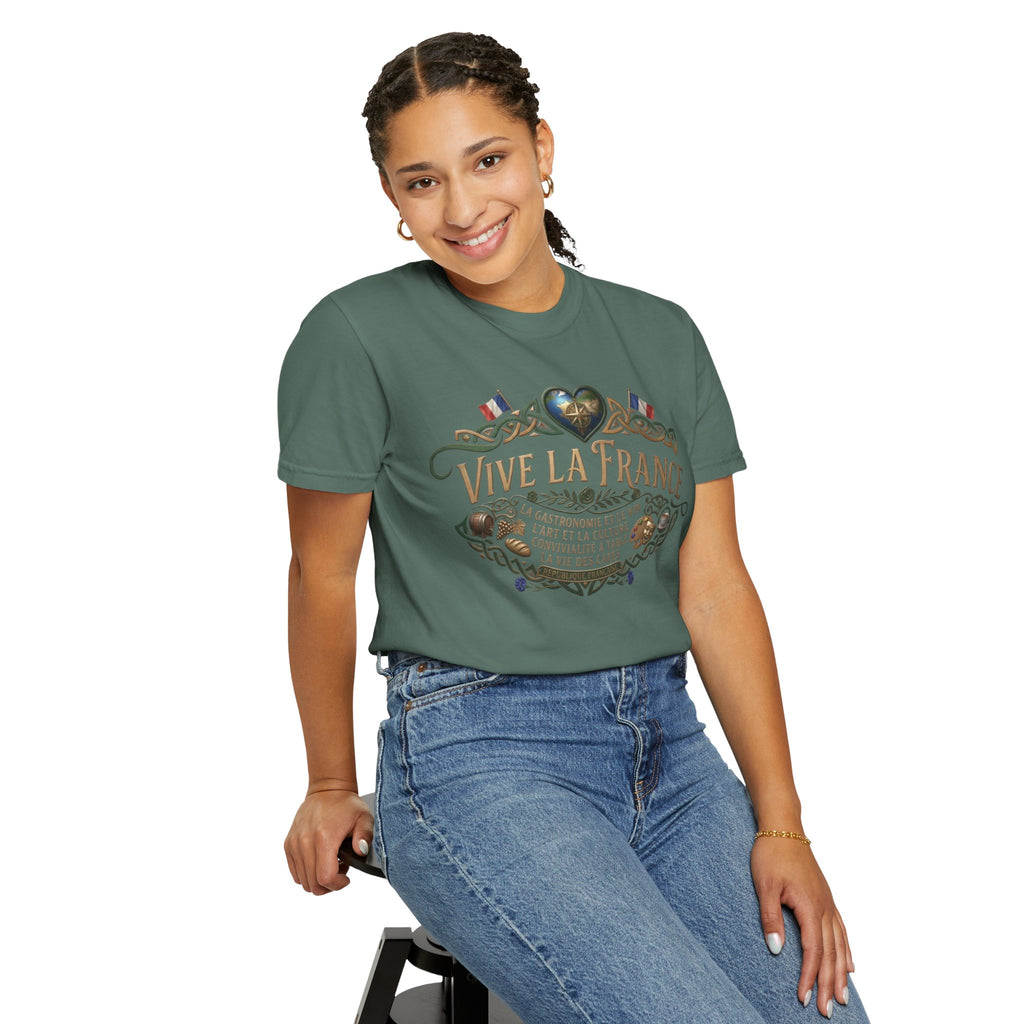 Vive La France T-Shirt — Vintage French Travel Graphic Tee