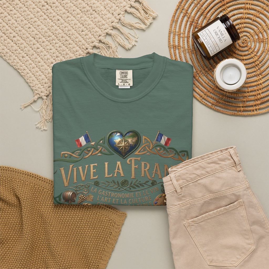 Vive La France T-Shirt — Vintage French Travel Graphic Tee