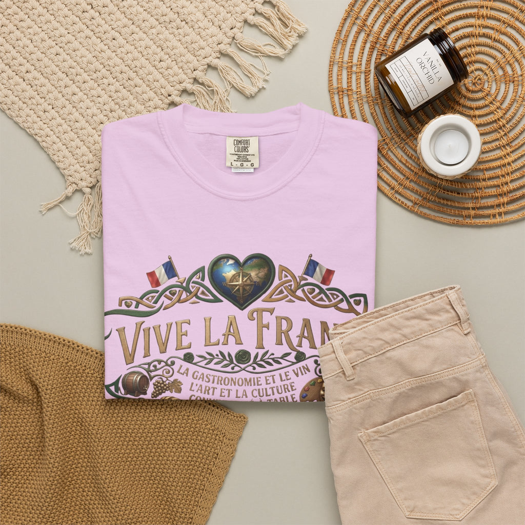 Vive La France T-Shirt — Vintage French Travel Graphic Tee