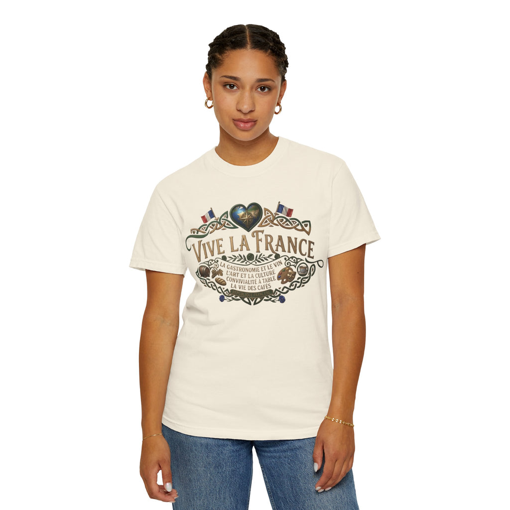 Vive La France T-Shirt — Vintage French Travel Graphic Tee