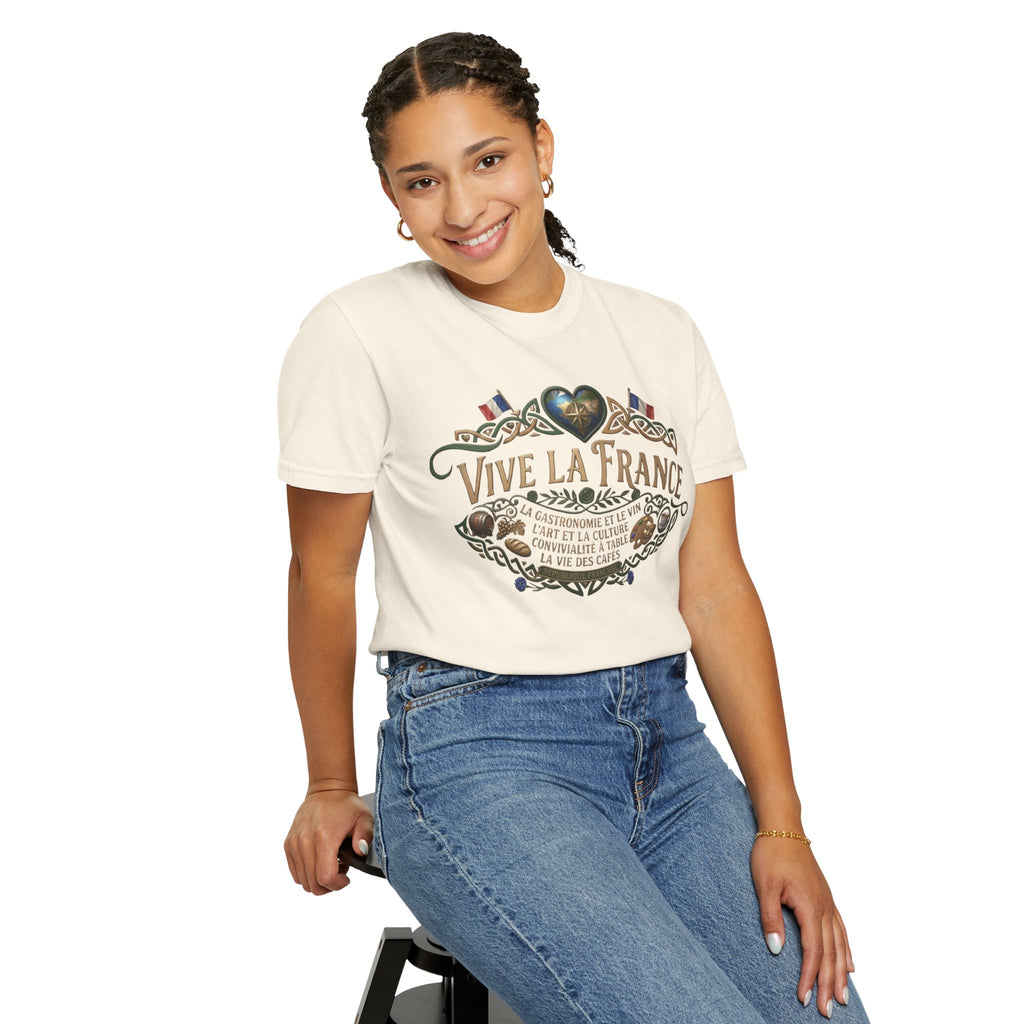 Vive La France T-Shirt — Vintage French Travel Graphic Tee
