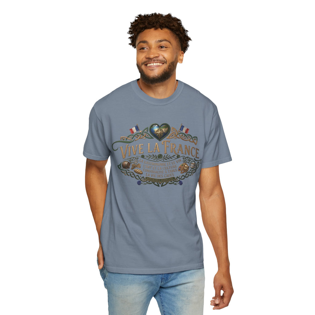 Vive La France T-Shirt — Vintage French Travel Graphic Tee