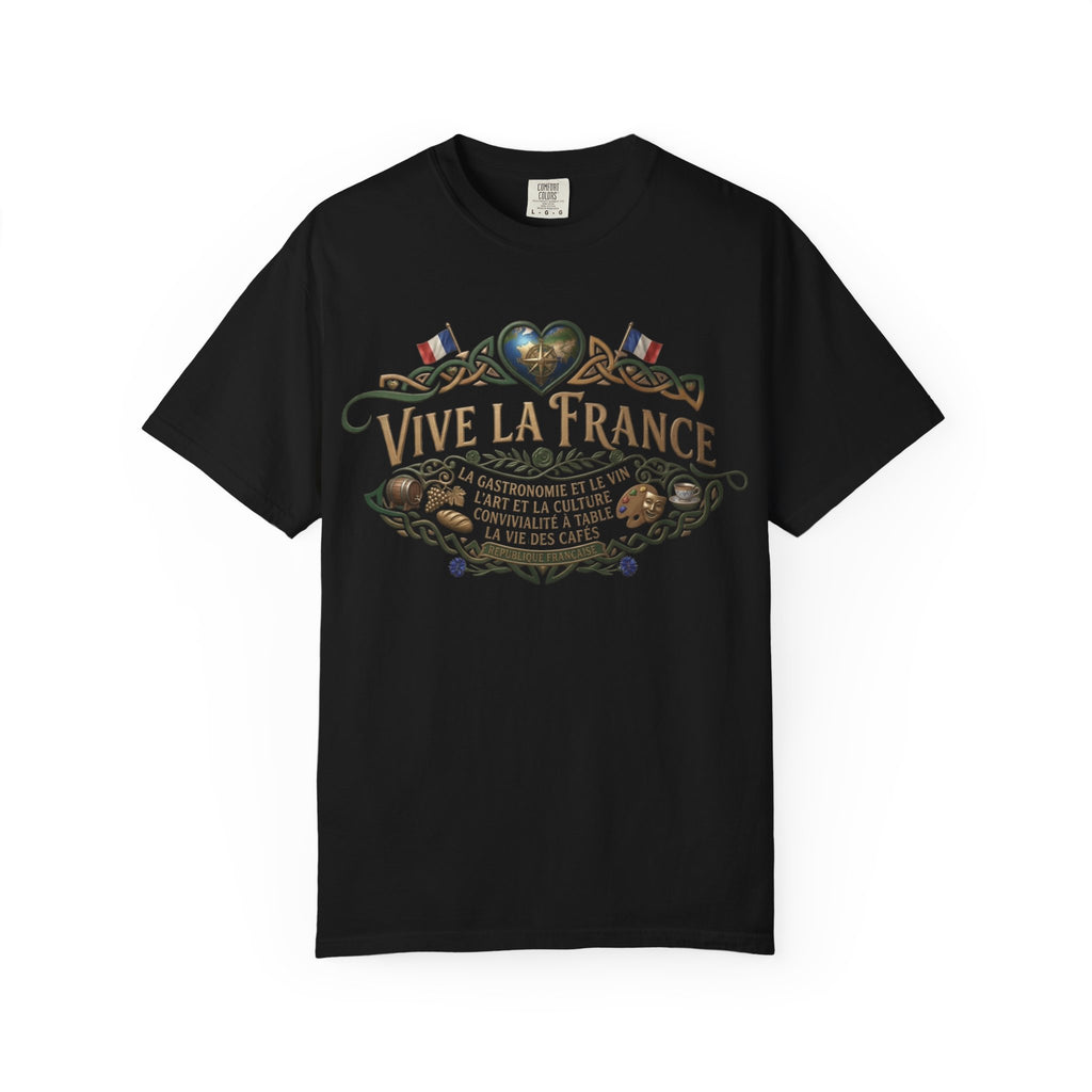 Vive La France T-Shirt — Vintage French Travel Graphic Tee