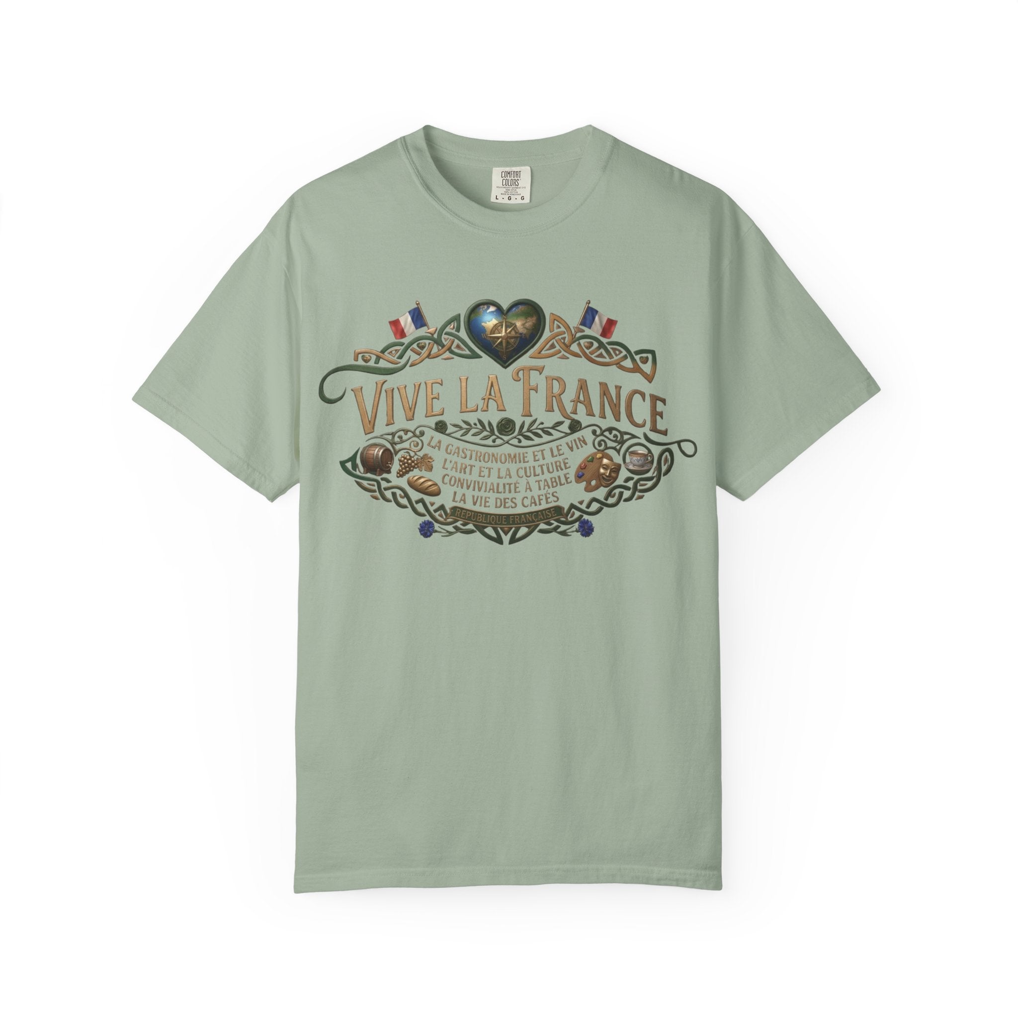 Vive La France T-Shirt — Vintage French Travel Graphic Tee