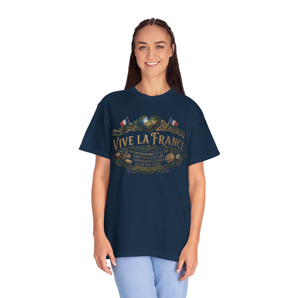 Vive La France T-Shirt — Vintage French Travel Graphic Tee