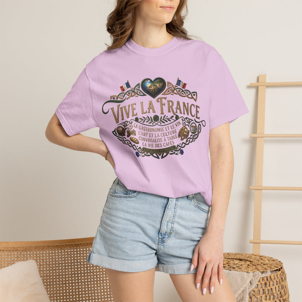Vive La France T-Shirt — Vintage French Travel Graphic Tee