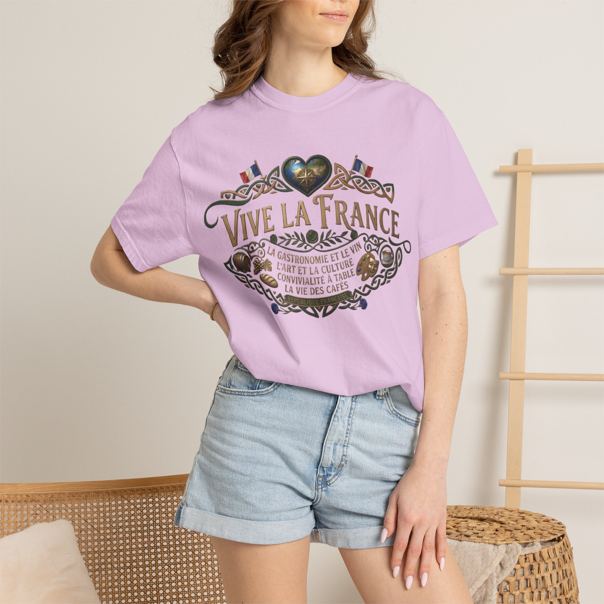 Vive La France T-Shirt — Vintage French Travel Graphic Tee