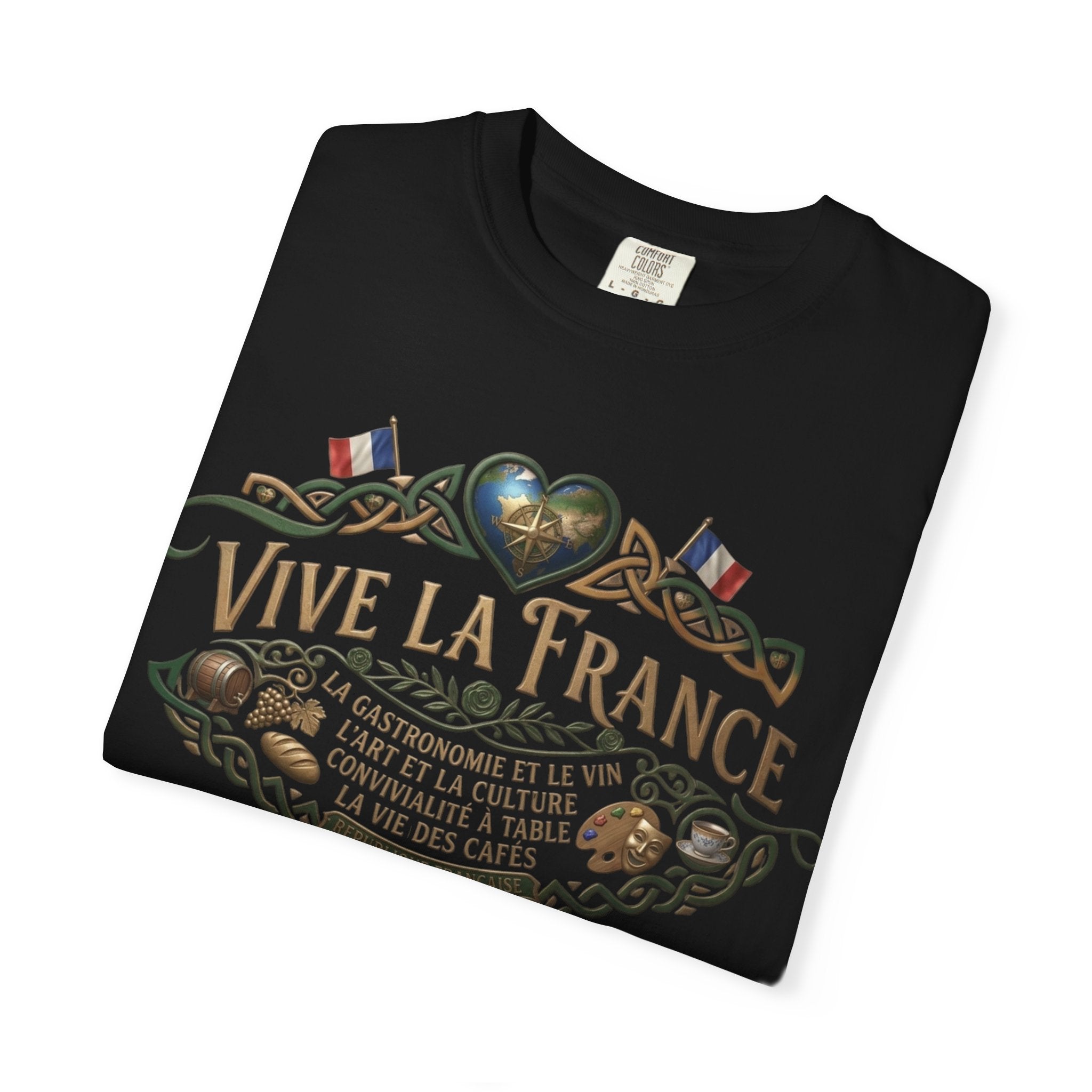 Vive La France T-Shirt — Vintage French Travel Graphic Tee