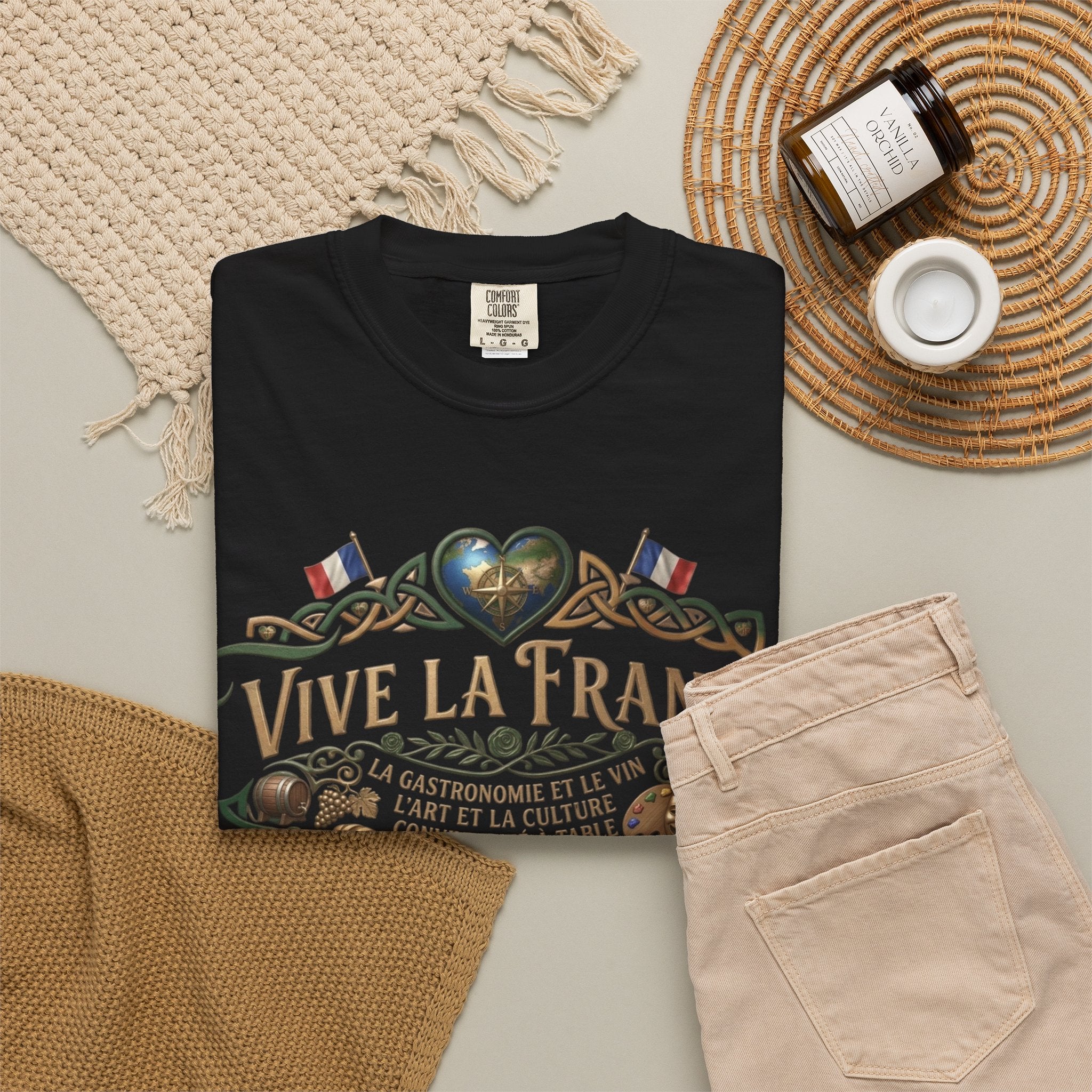 Vive La France T-Shirt — Vintage French Travel Graphic Tee