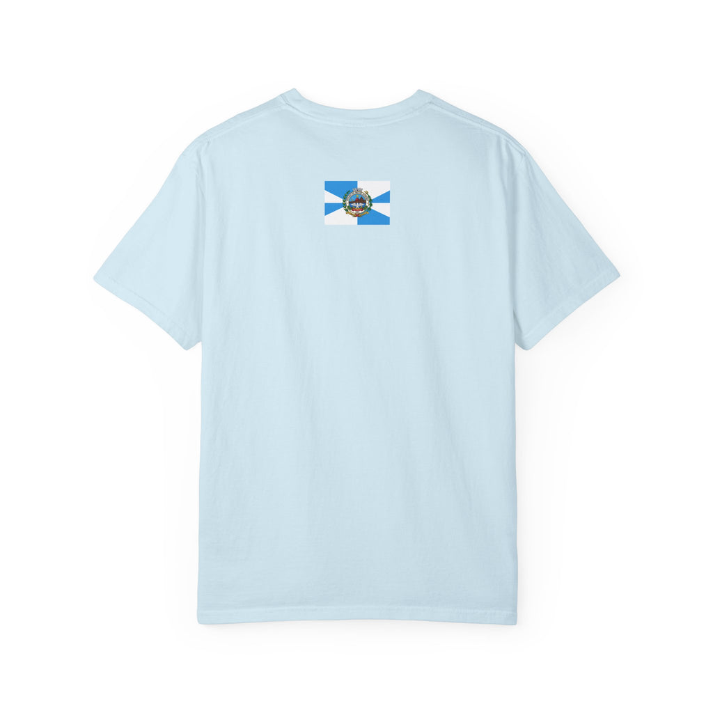 Rio de Janeiro Vintage Travel T-Shirt — Copacabana & Christ the Redeemer Graphic