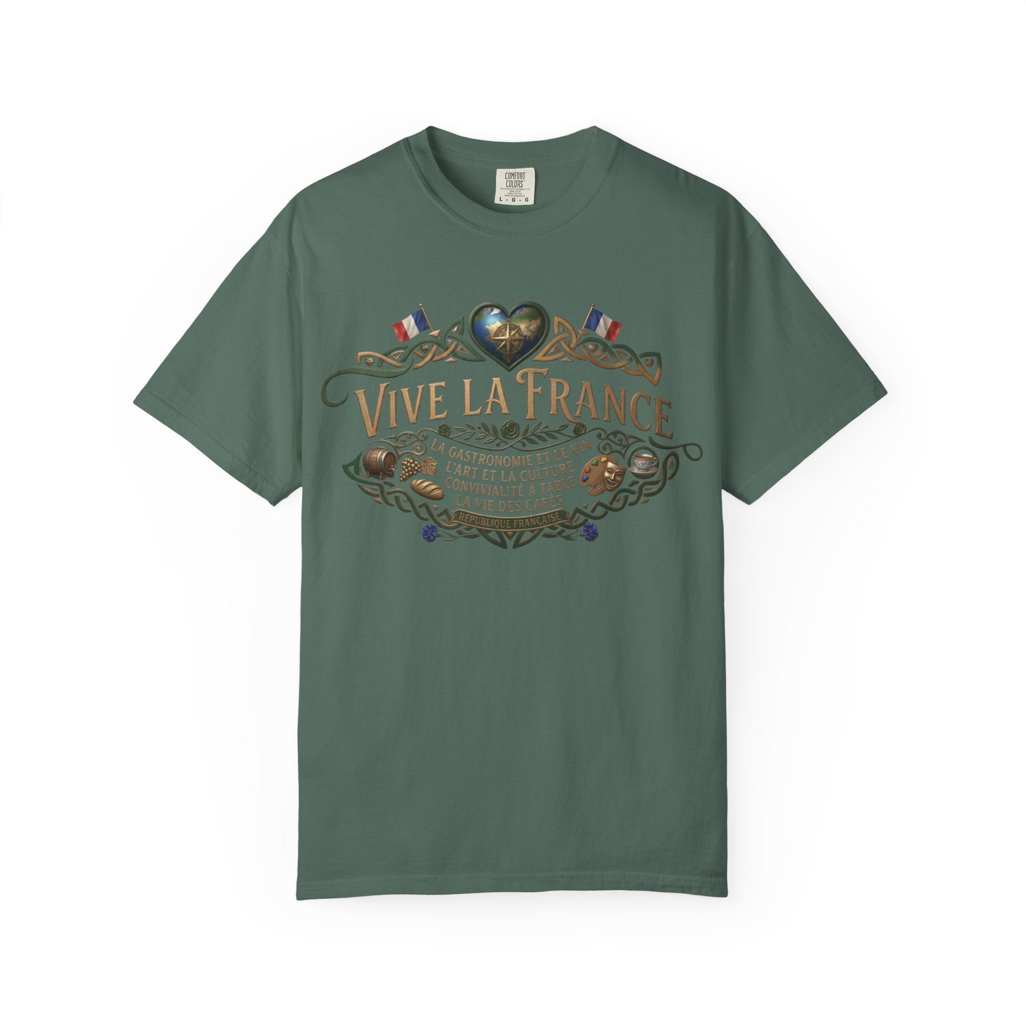 Vive La France T-Shirt — Vintage French Travel Graphic Tee