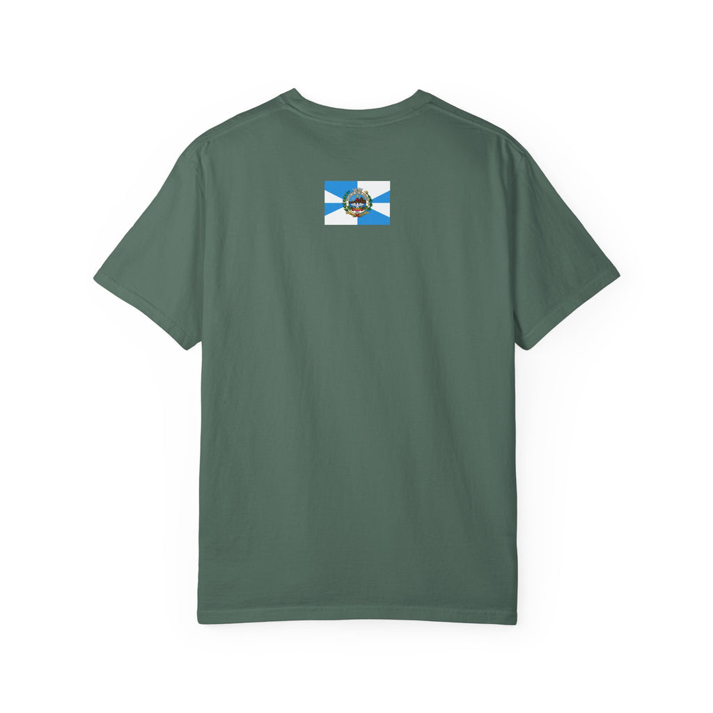 Rio de Janeiro Vintage Travel T-Shirt — Copacabana & Christ the Redeemer Graphic