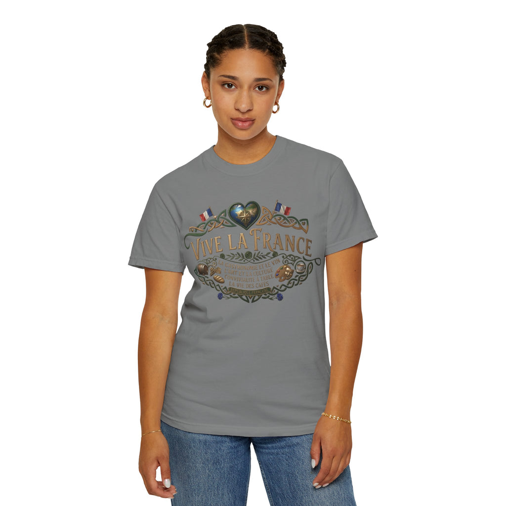 Vive La France T-Shirt — Vintage French Travel Graphic Tee