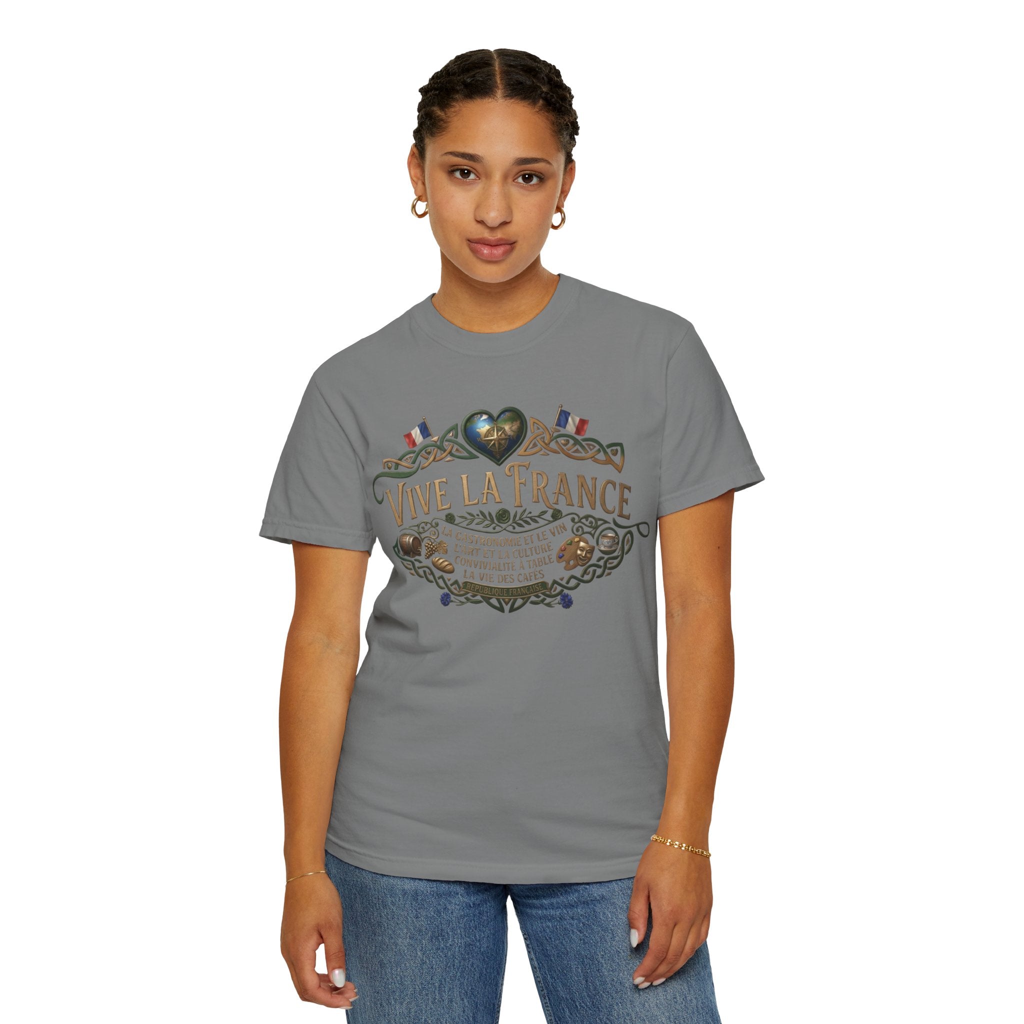 Vive La France T-Shirt — Vintage French Travel Graphic Tee