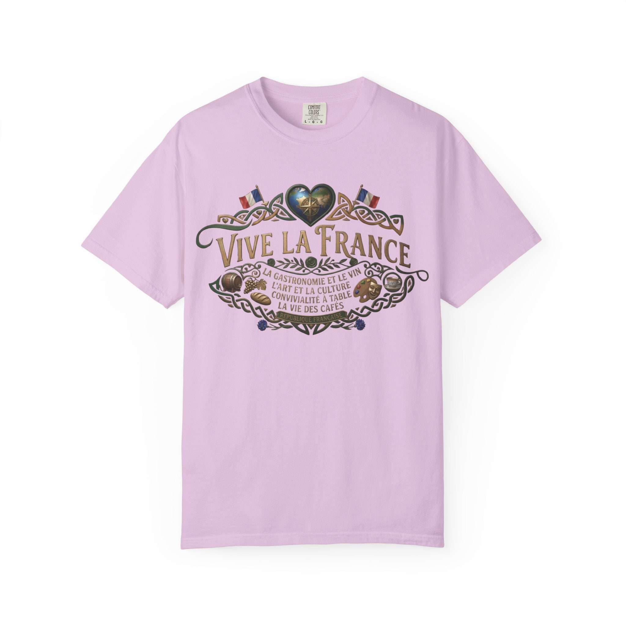 Vive La France T-Shirt — Vintage French Travel Graphic Tee