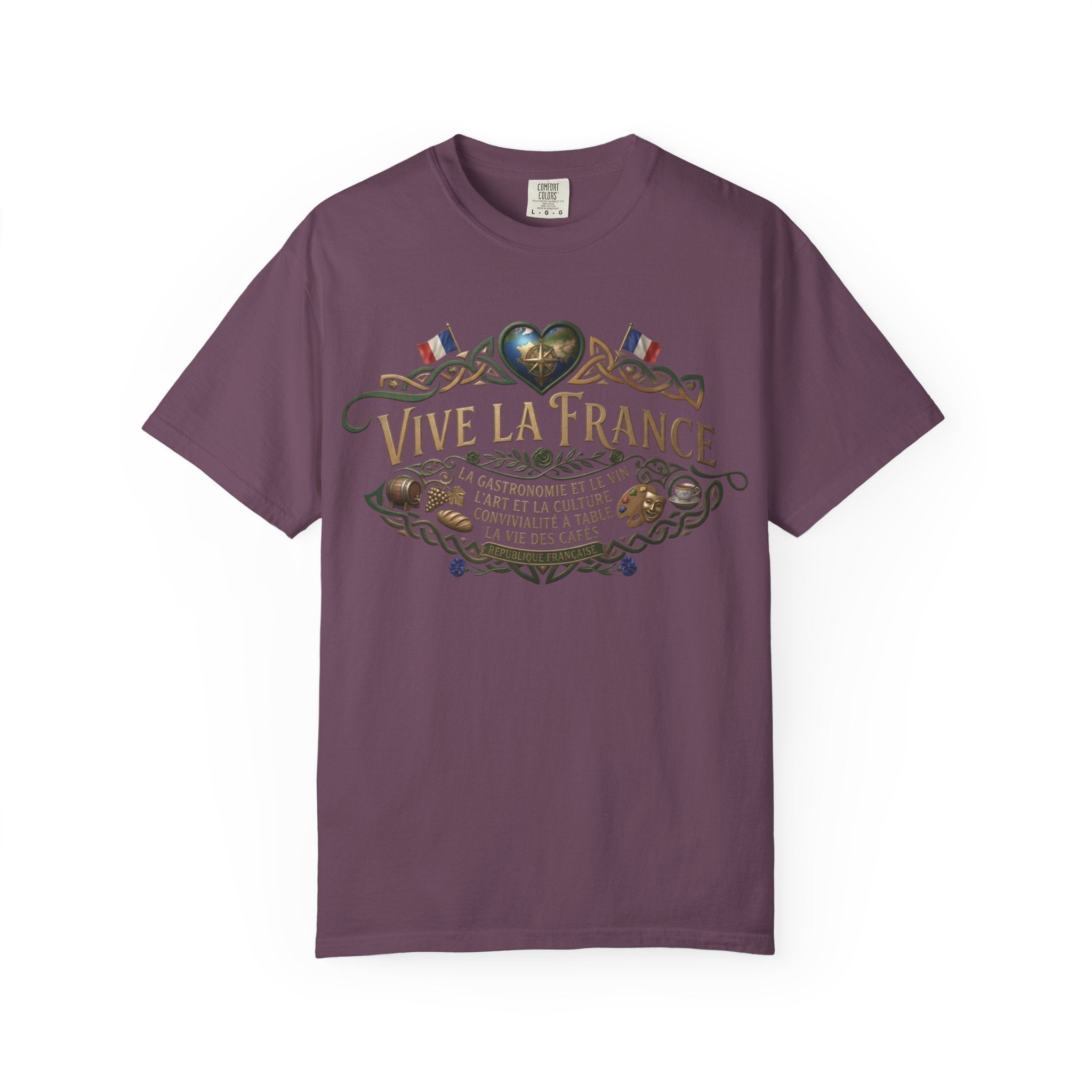 Vive La France T-Shirt — Vintage French Travel Graphic Tee