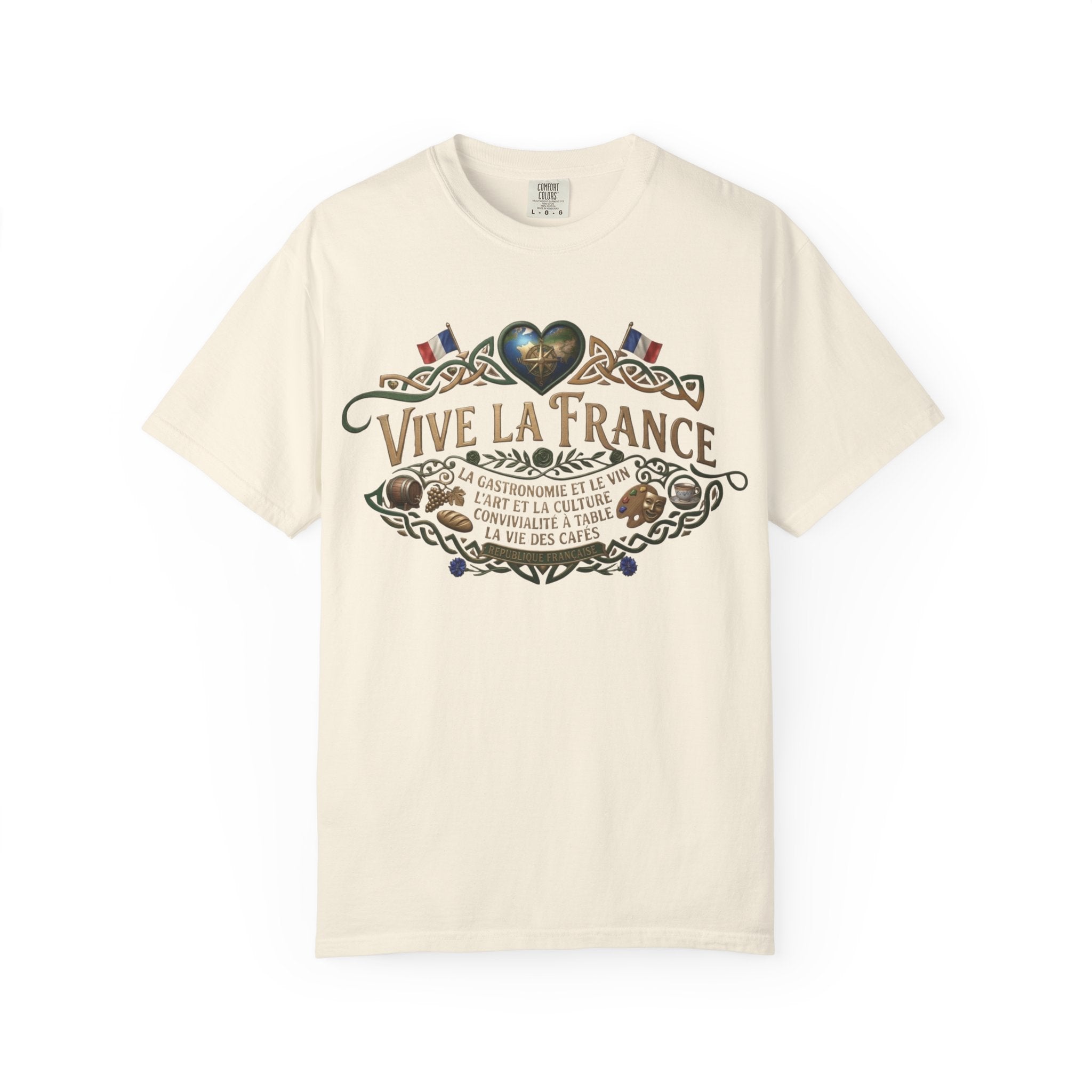 Vive La France T-Shirt — Vintage French Travel Graphic Tee