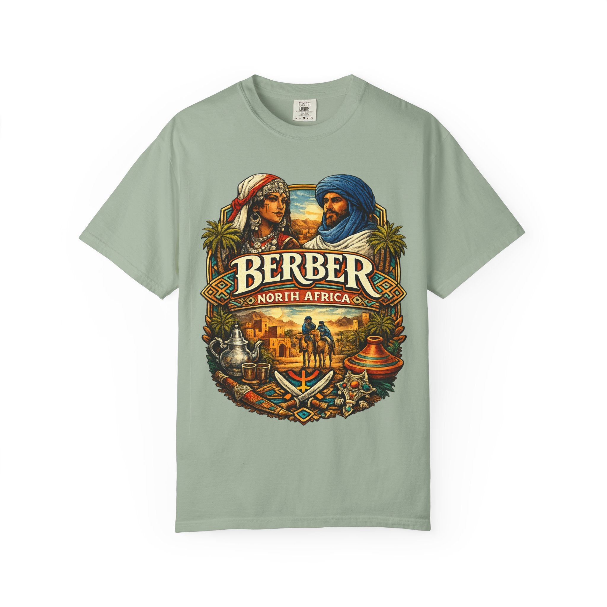 Berber North Africa Vintage-Style T-Shirt