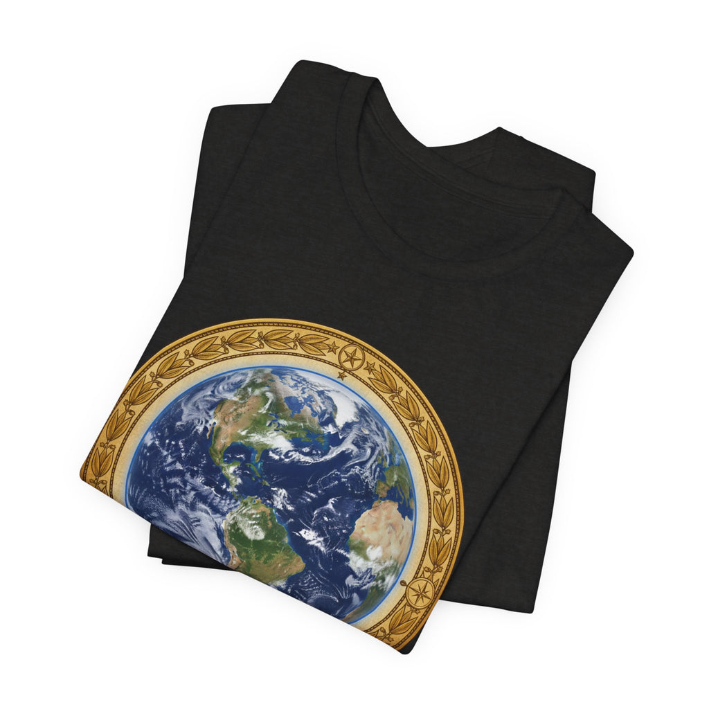 Earth Medallion T‑Shirt – Terra Nova Globe Graphic Tee