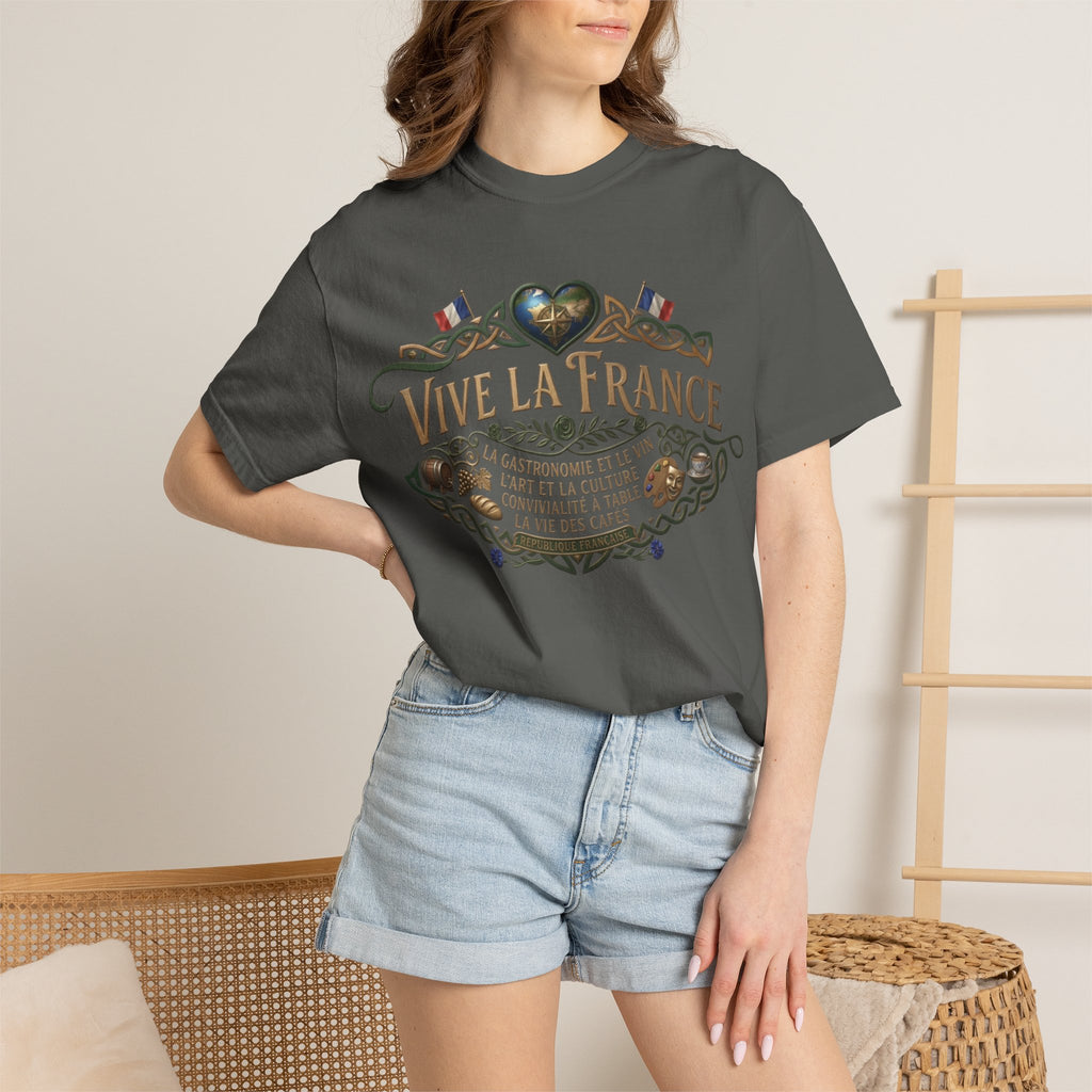 Vive La France T-Shirt — Vintage French Travel Graphic Tee