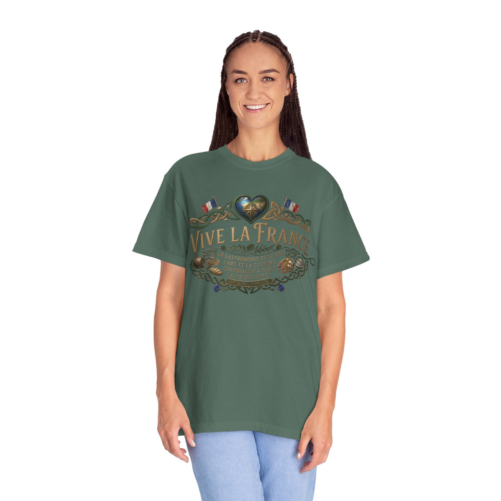 Vive La France T-Shirt — Vintage French Travel Graphic Tee