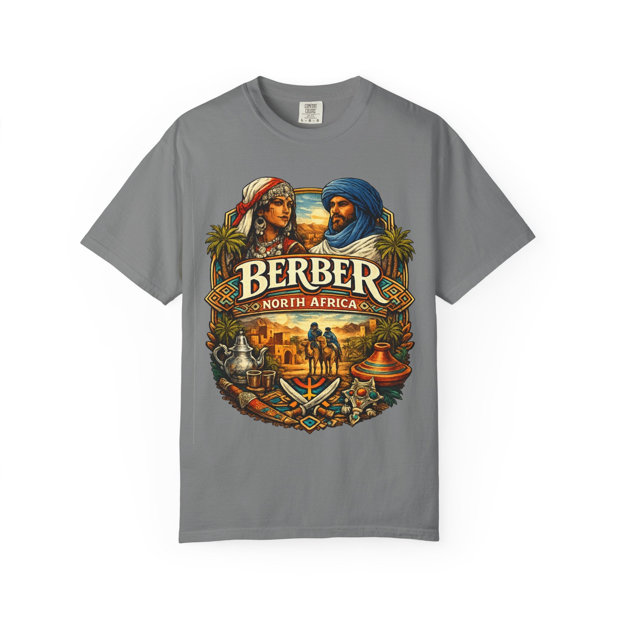 Berber North Africa Vintage-Style T-Shirt