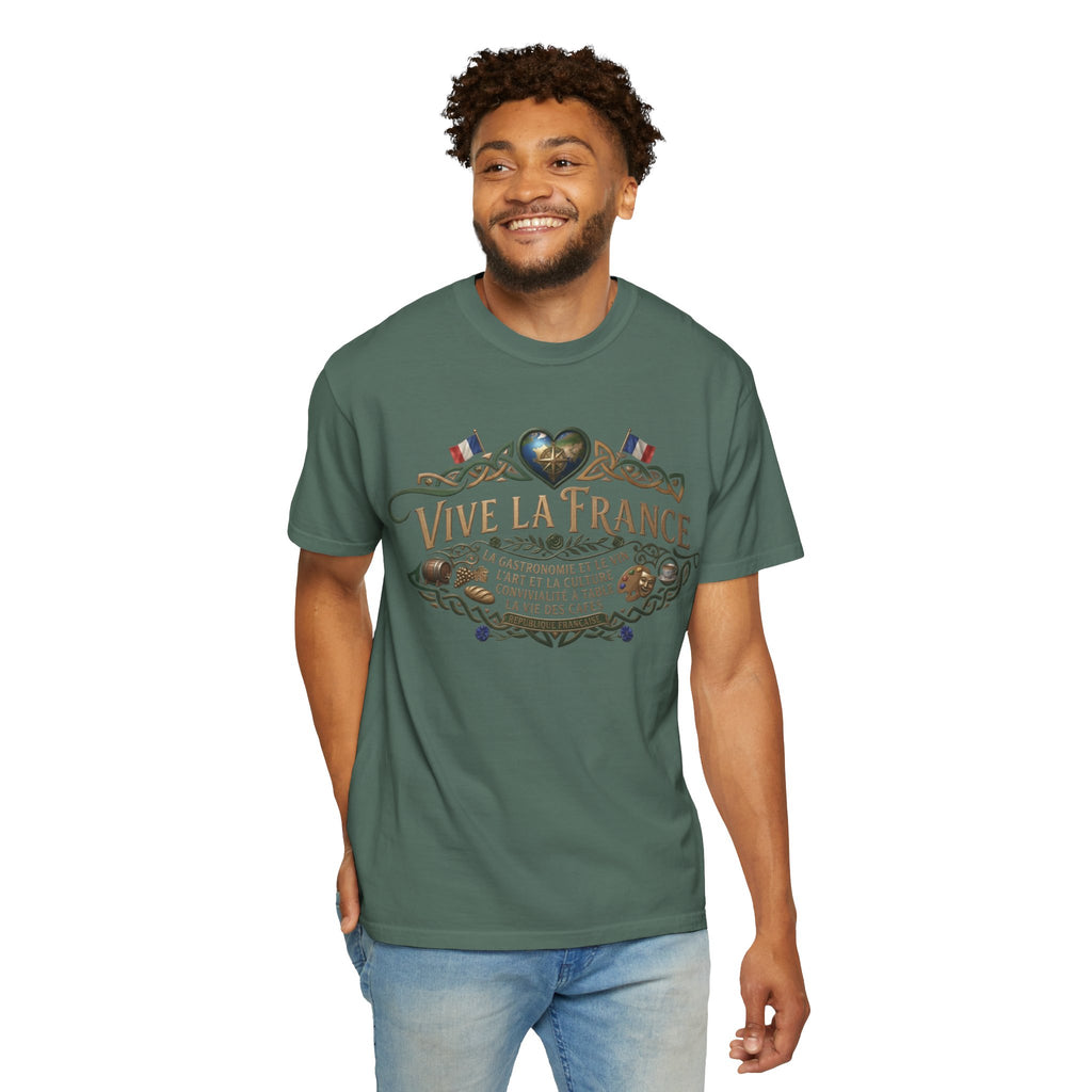 Vive La France T-Shirt — Vintage French Travel Graphic Tee