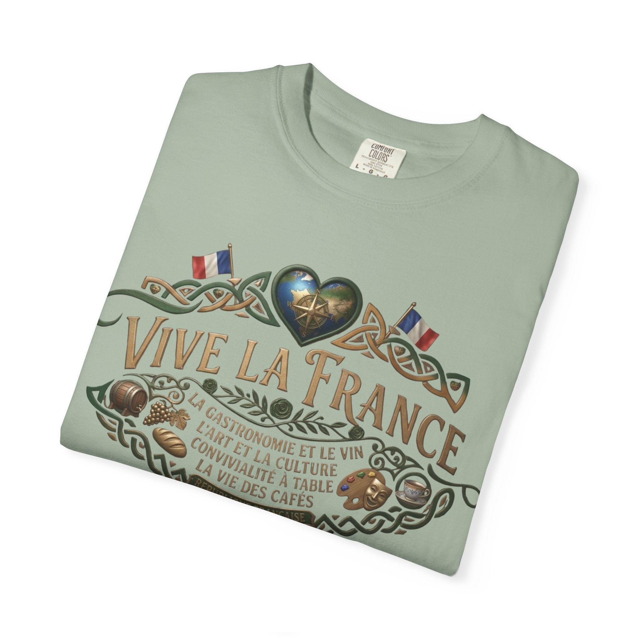 Vive La France T-Shirt — Vintage French Travel Graphic Tee