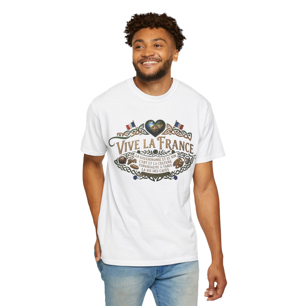 Vive La France T-Shirt — Vintage French Travel Graphic Tee