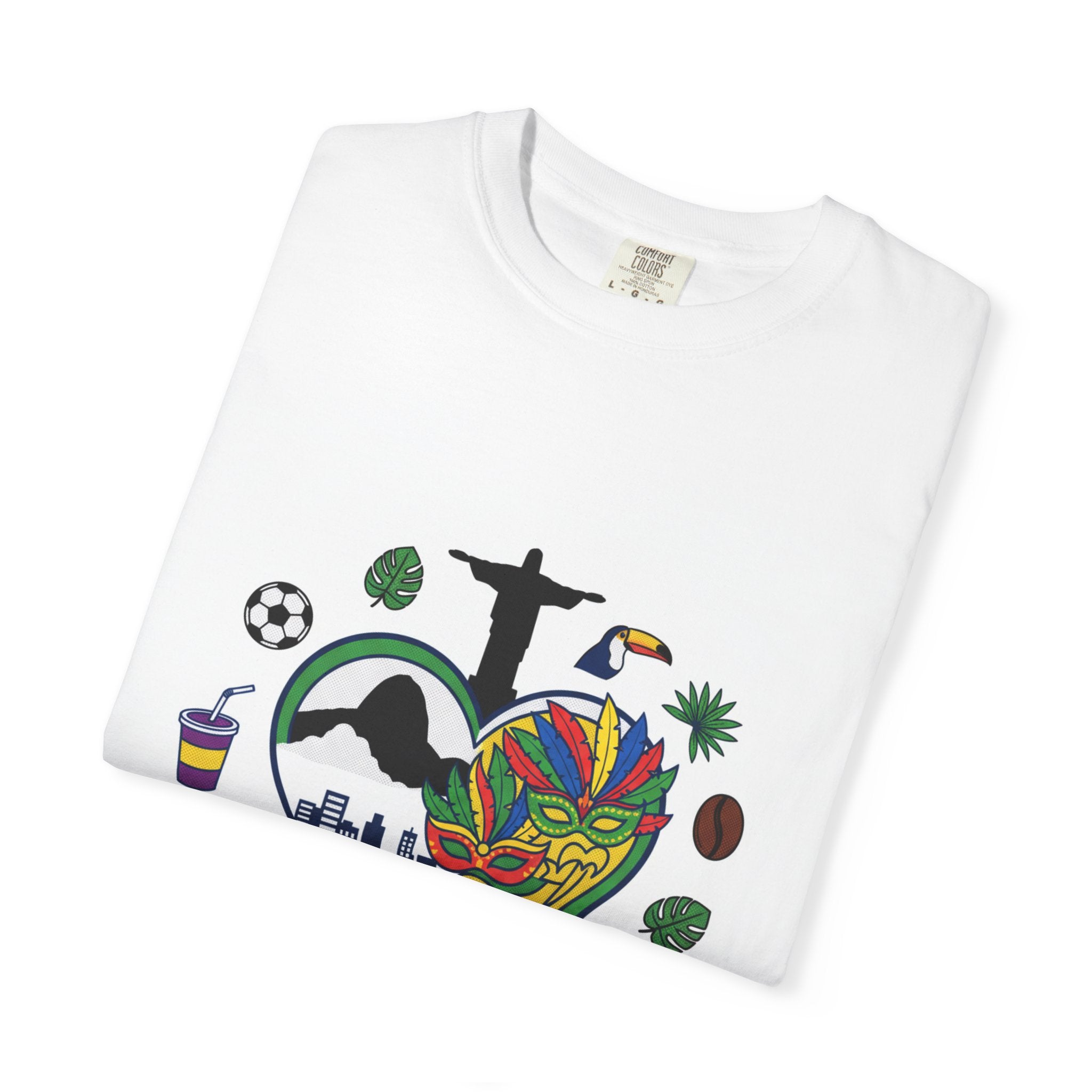 Brazil Love T-Shirt — "Amor pelo Brasil" Graphic Tee