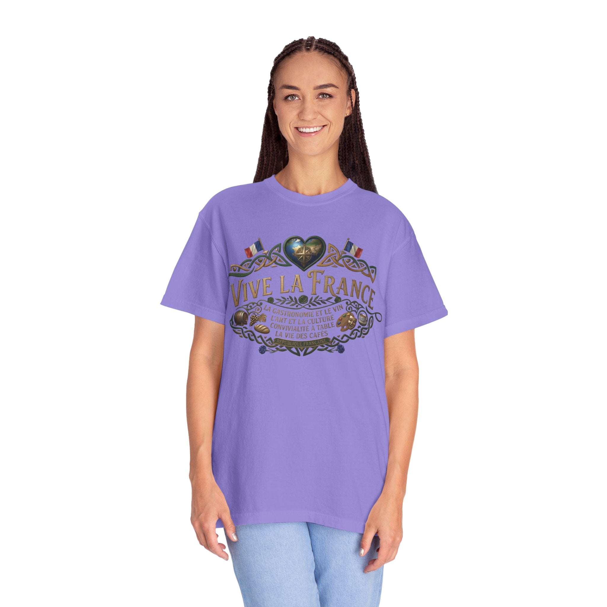 Vive La France T-Shirt — Vintage French Travel Graphic Tee