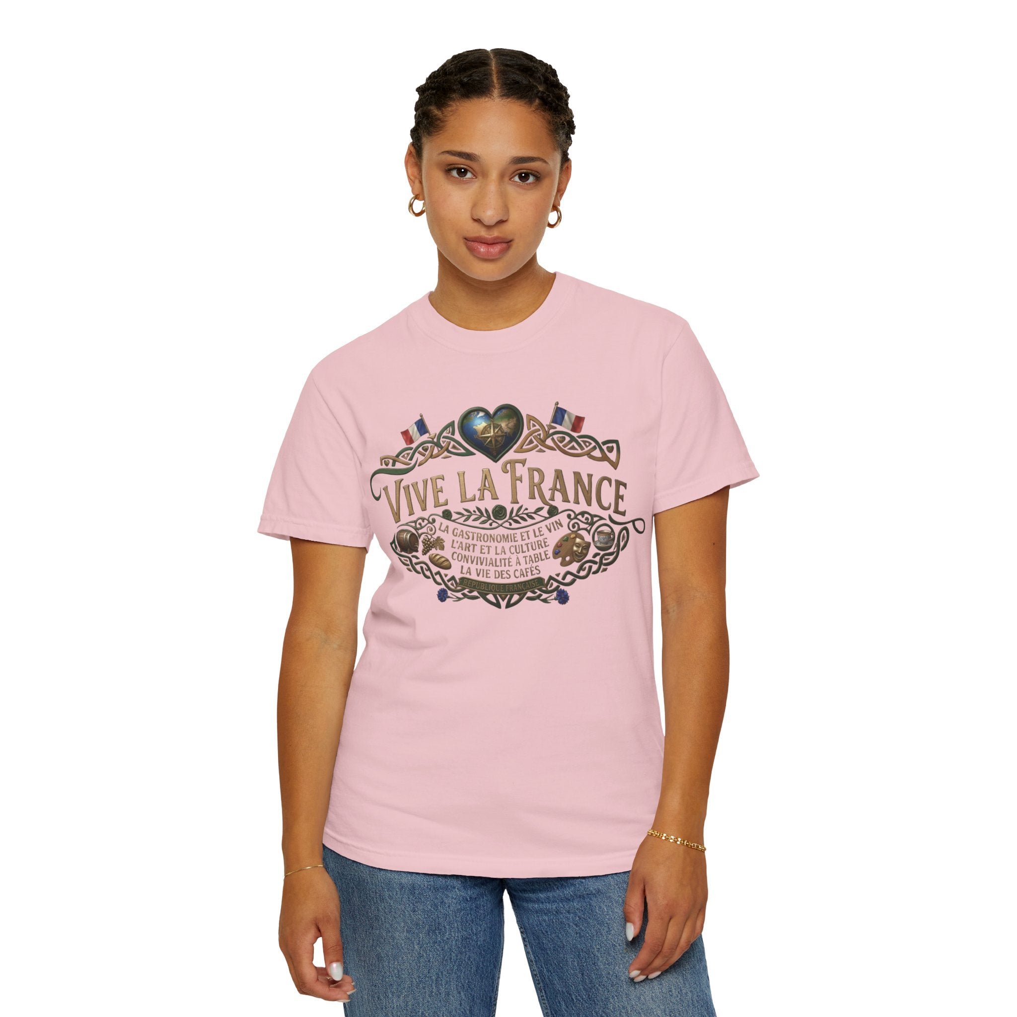 Vive La France T-Shirt — Vintage French Travel Graphic Tee