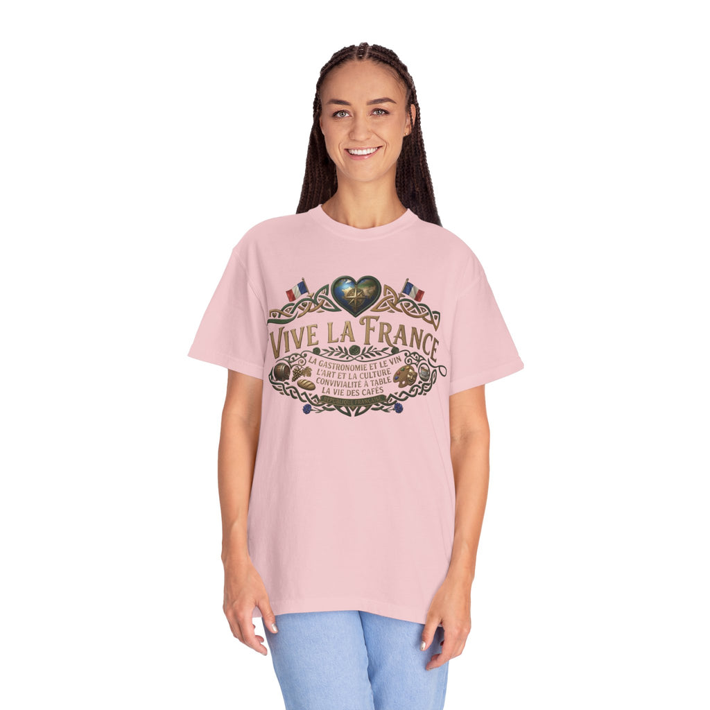 Vive La France T-Shirt — Vintage French Travel Graphic Tee