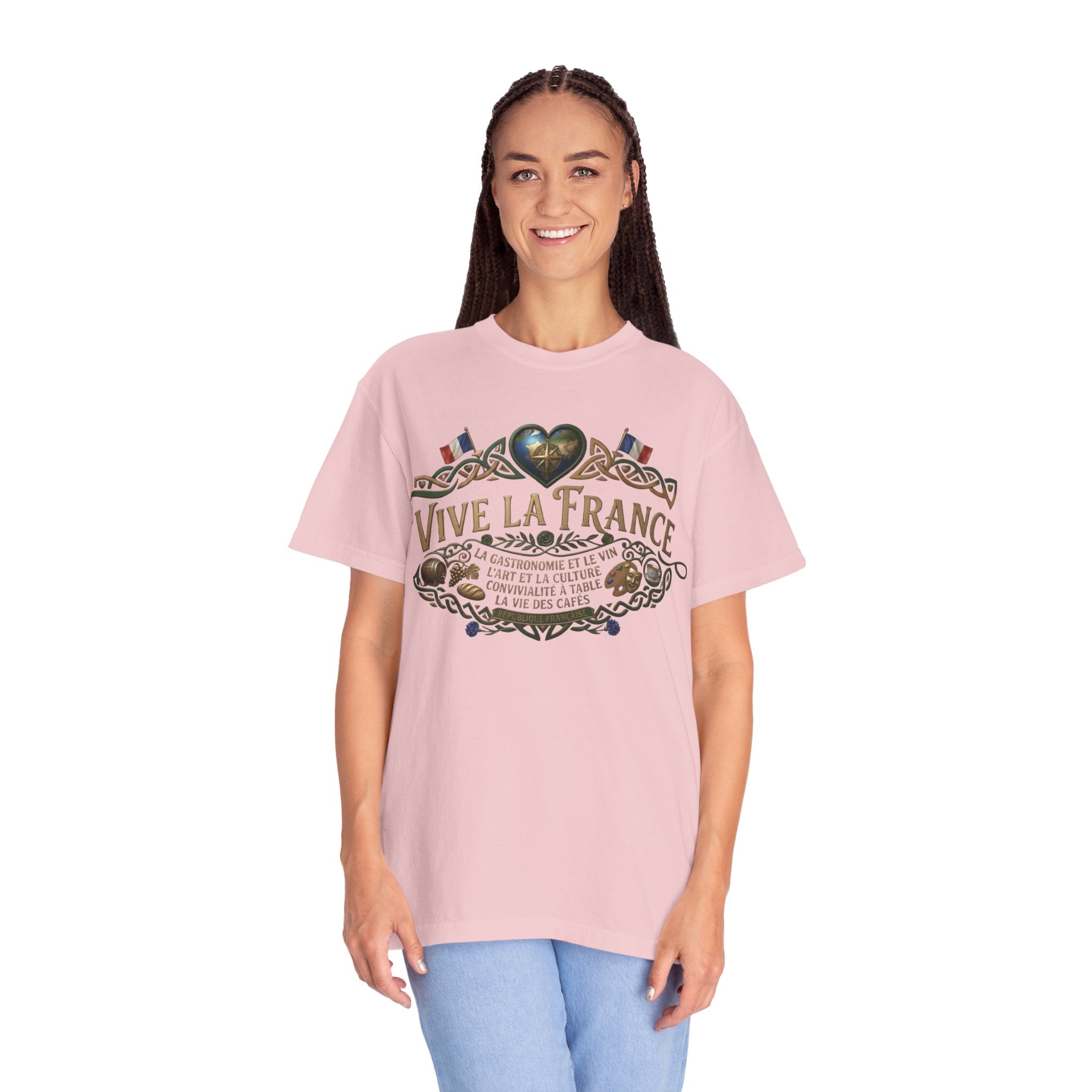 Vive La France T-Shirt — Vintage French Travel Graphic Tee