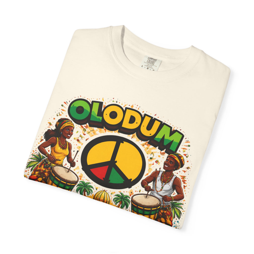 Olodum Peace Drum T-Shirt — Afro-Brazilian Samba Festival Tee