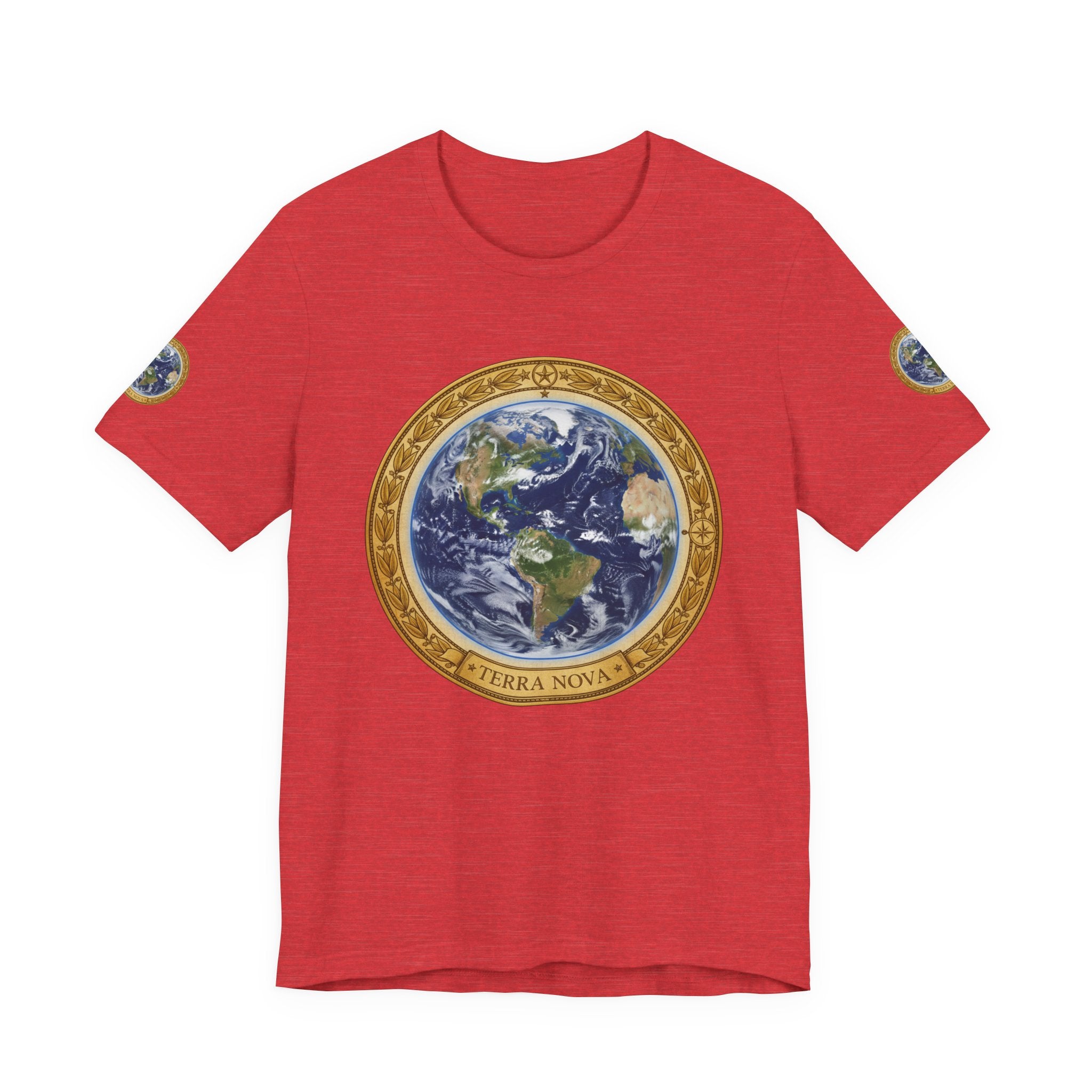 Earth Medallion T‑Shirt – Terra Nova Globe Graphic Tee
