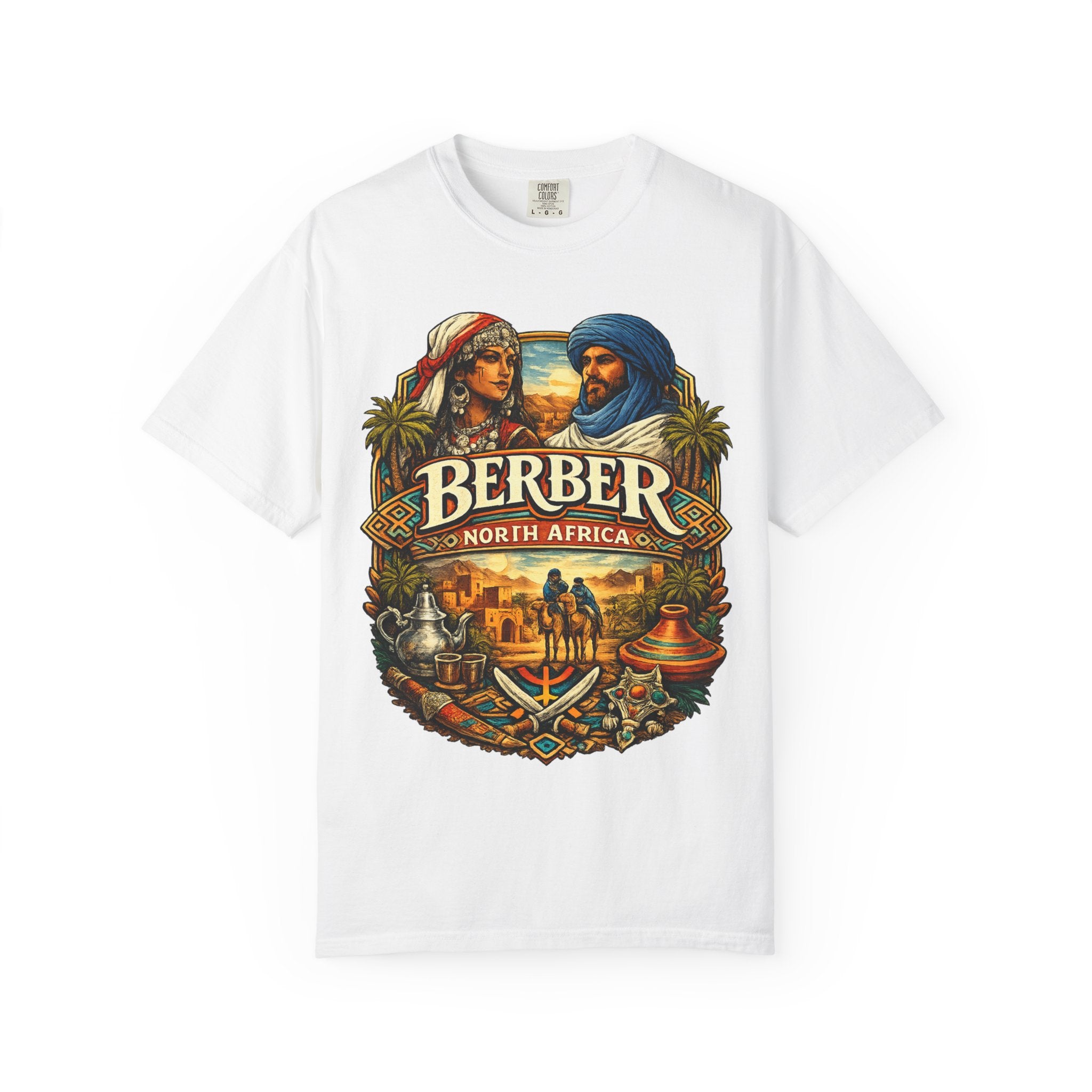 Berber North Africa Vintage-Style T-Shirt