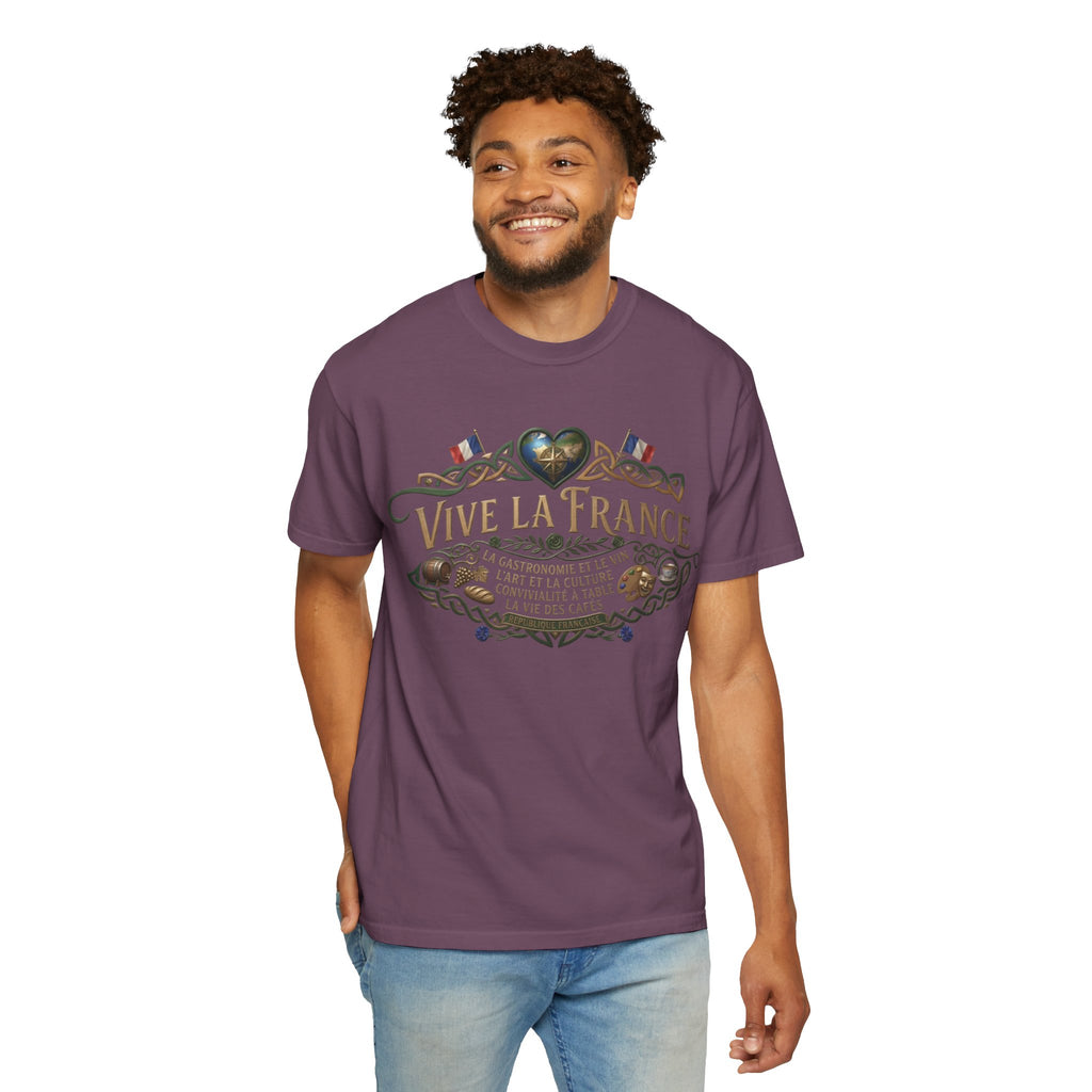 Vive La France T-Shirt — Vintage French Travel Graphic Tee
