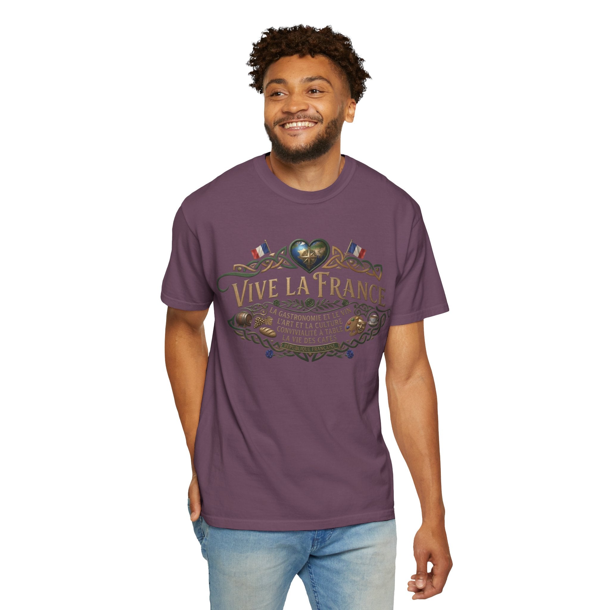 Vive La France T-Shirt — Vintage French Travel Graphic Tee