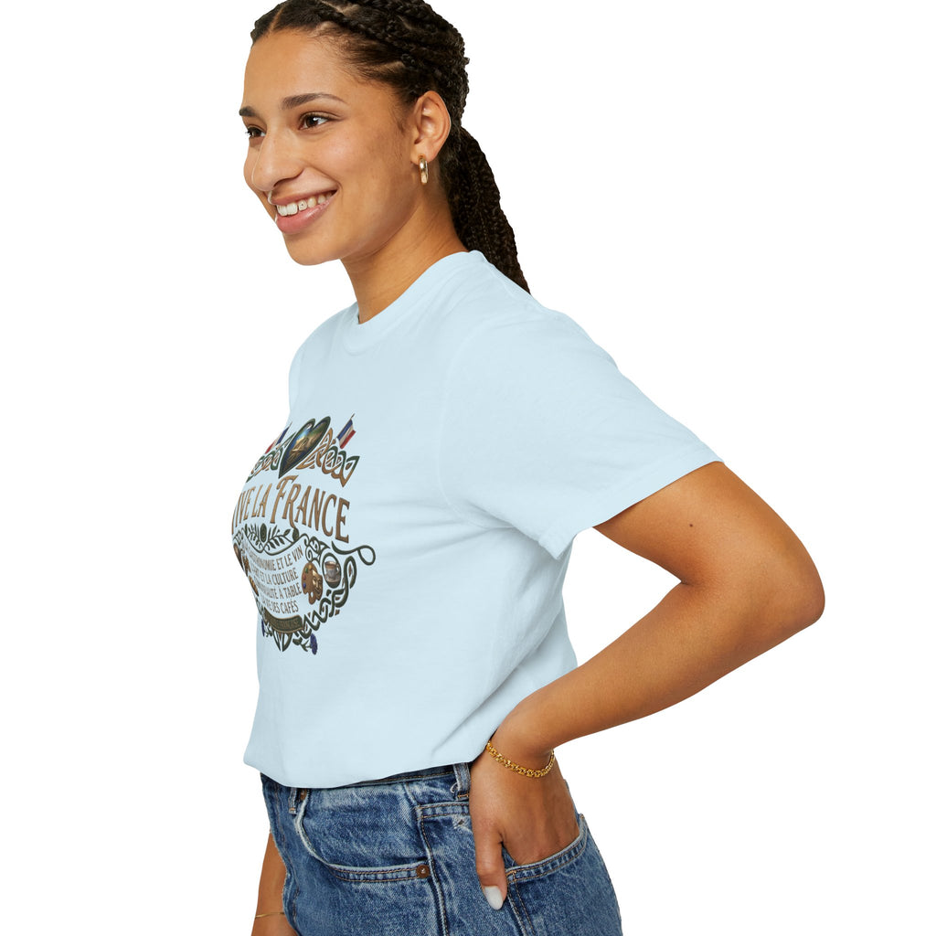 Vive La France T-Shirt — Vintage French Travel Graphic Tee