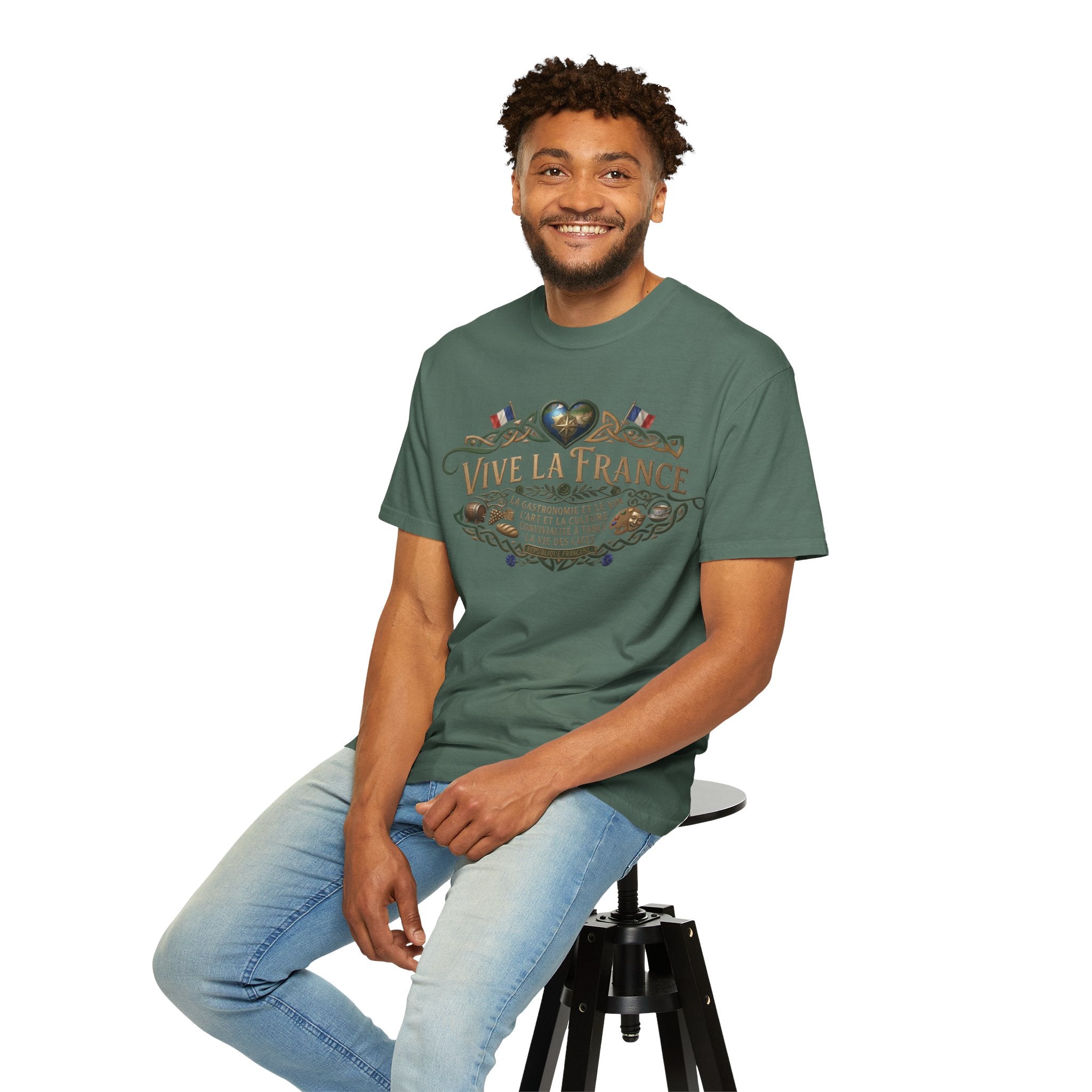 Vive La France T-Shirt — Vintage French Travel Graphic Tee
