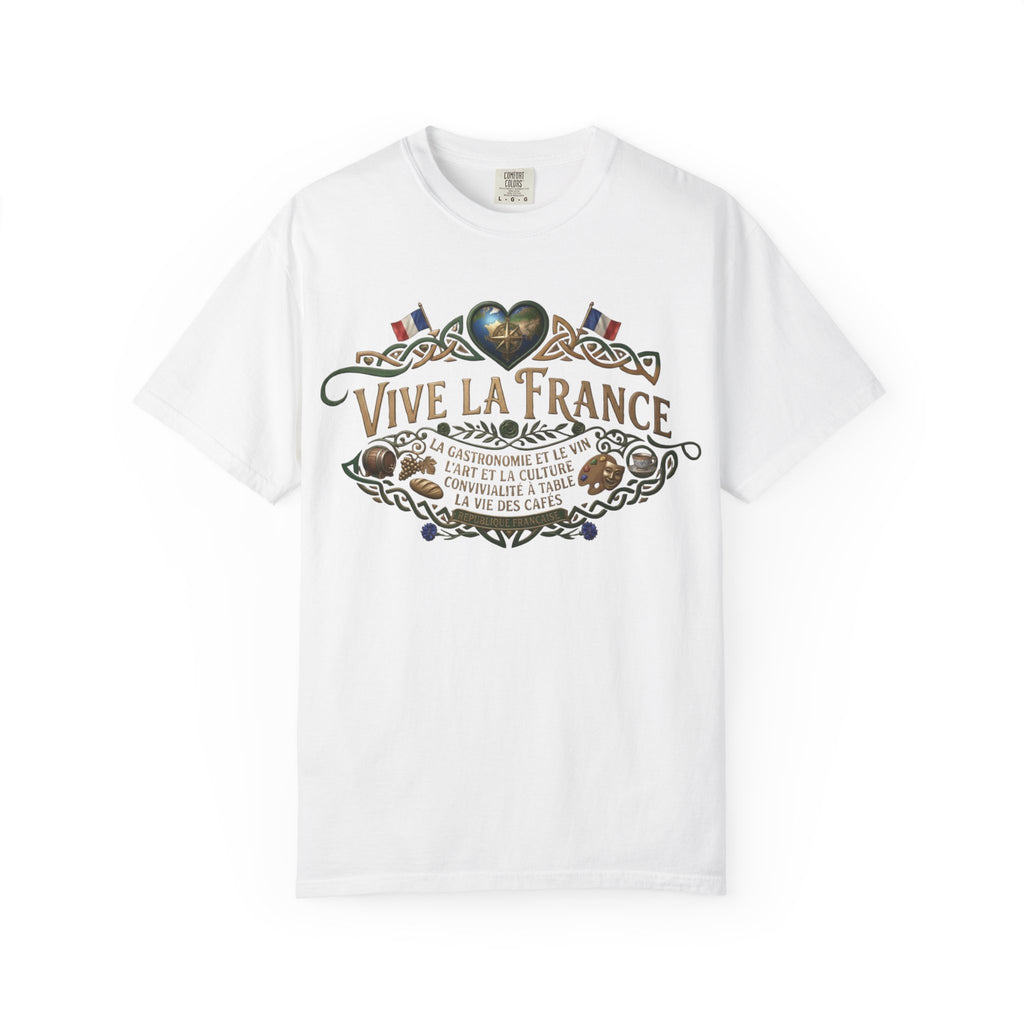 Vive La France T-Shirt — Vintage French Travel Graphic Tee