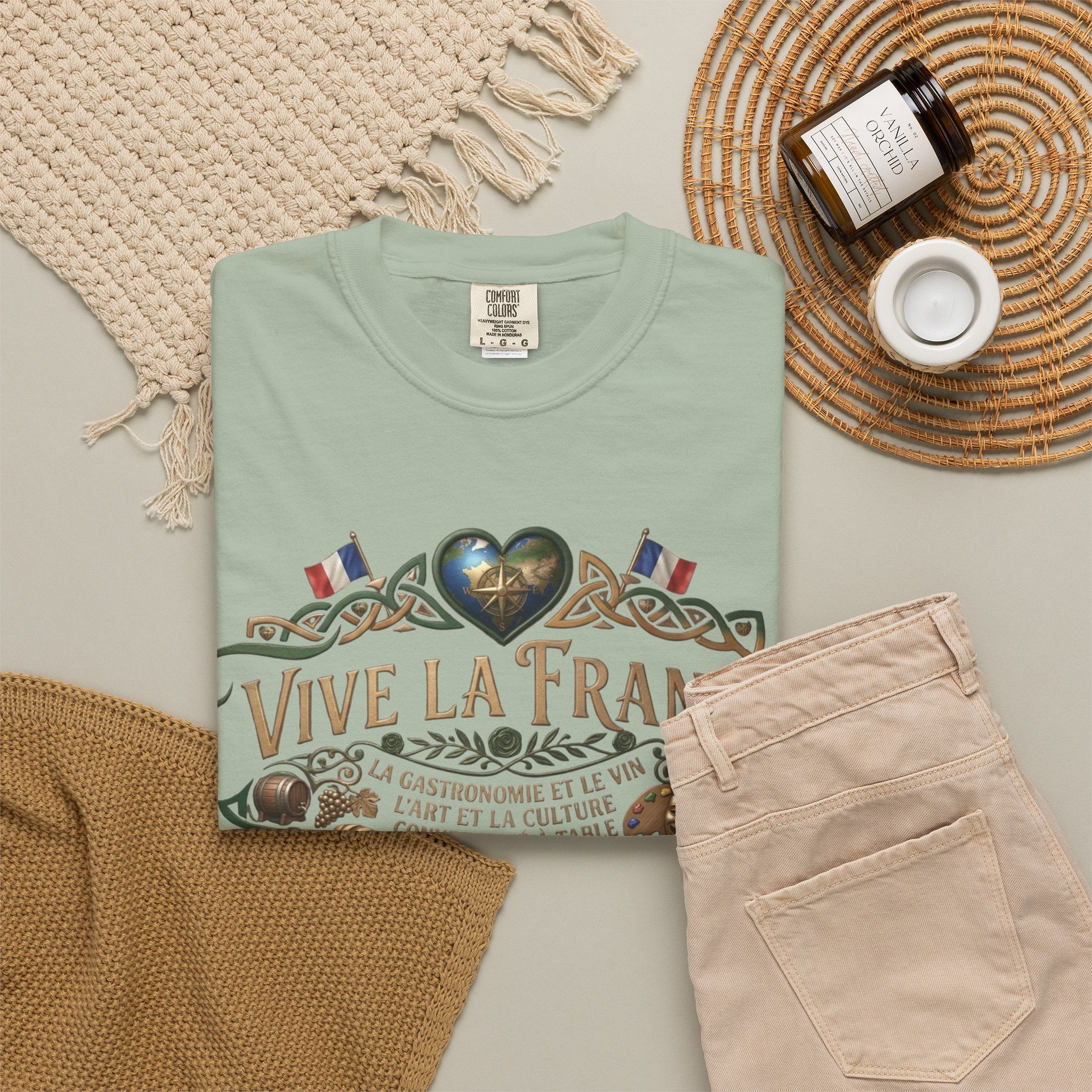 Vive La France T-Shirt — Vintage French Travel Graphic Tee