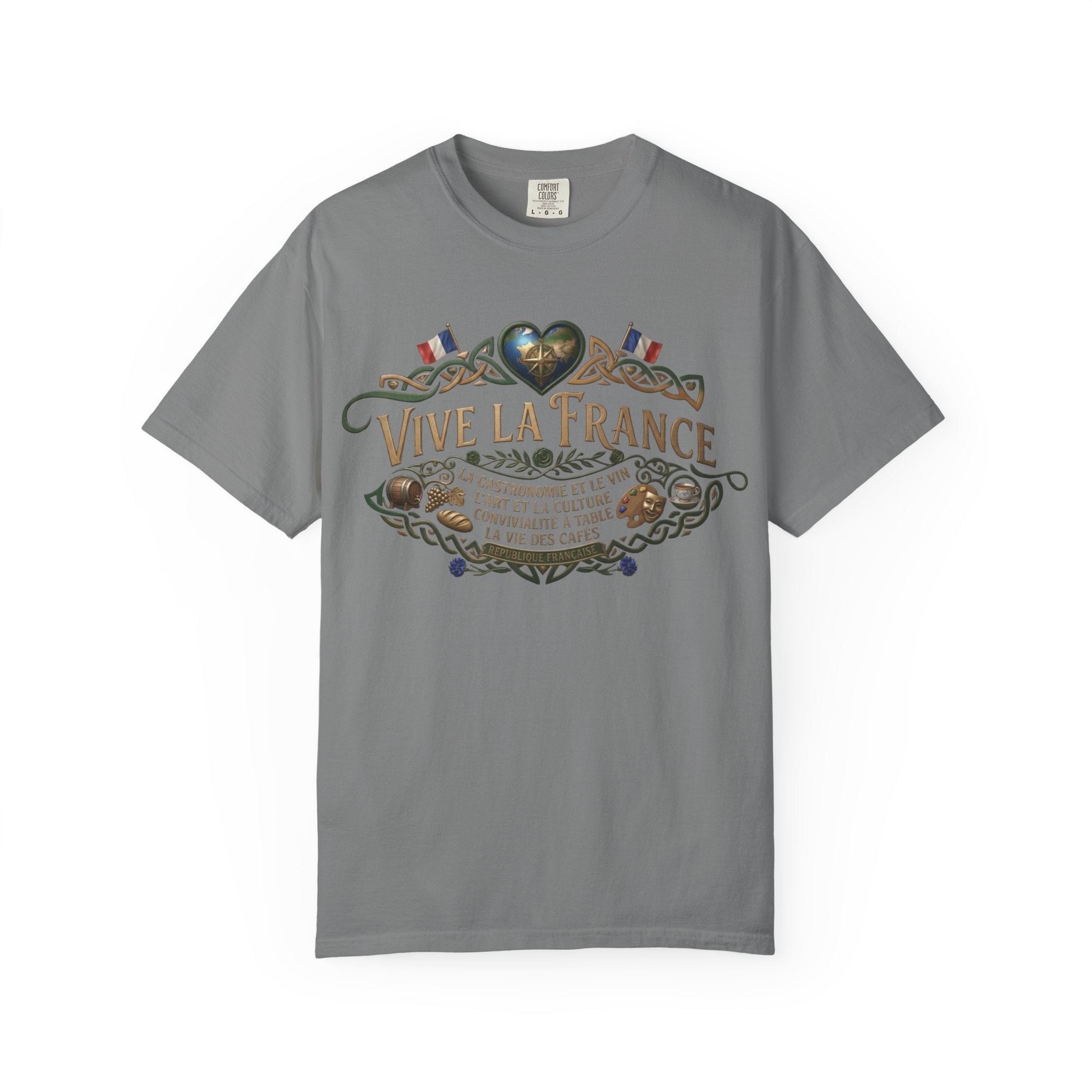 Vive La France T-Shirt — Vintage French Travel Graphic Tee