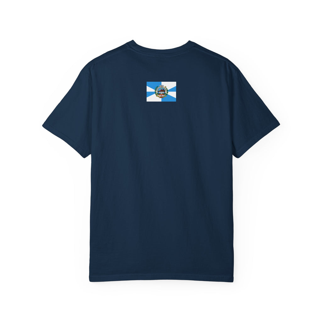 Rio de Janeiro Vintage Travel T-Shirt — Copacabana & Christ the Redeemer Graphic